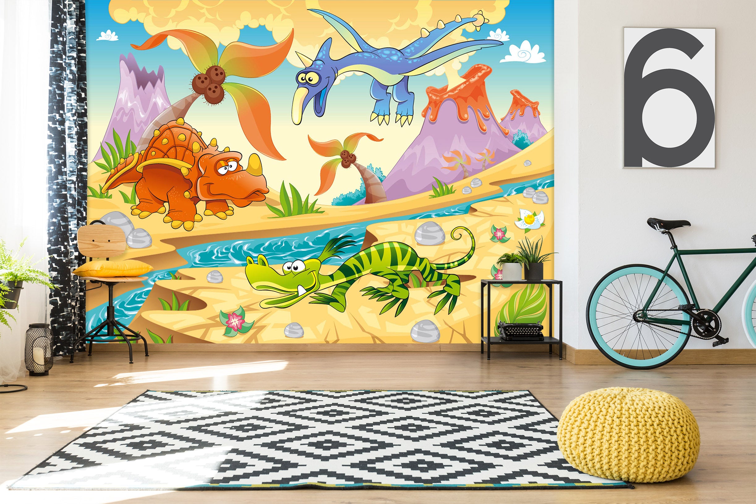 3D Color Forest 2071 Wall Murals