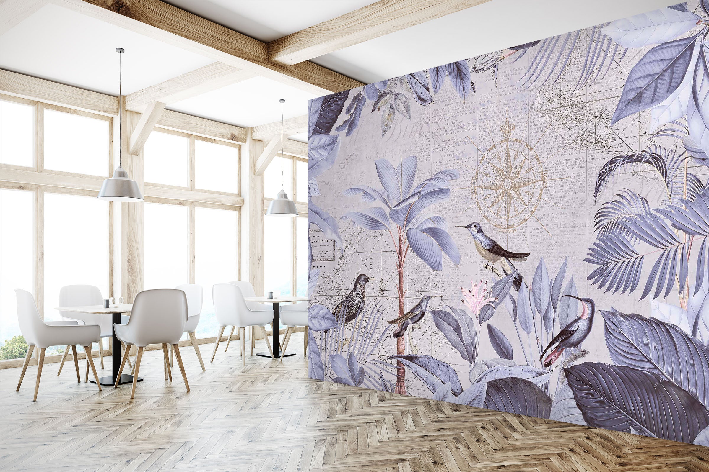 3D Bird Singing 1021 Andrea haase Wall Mural Wall Murals