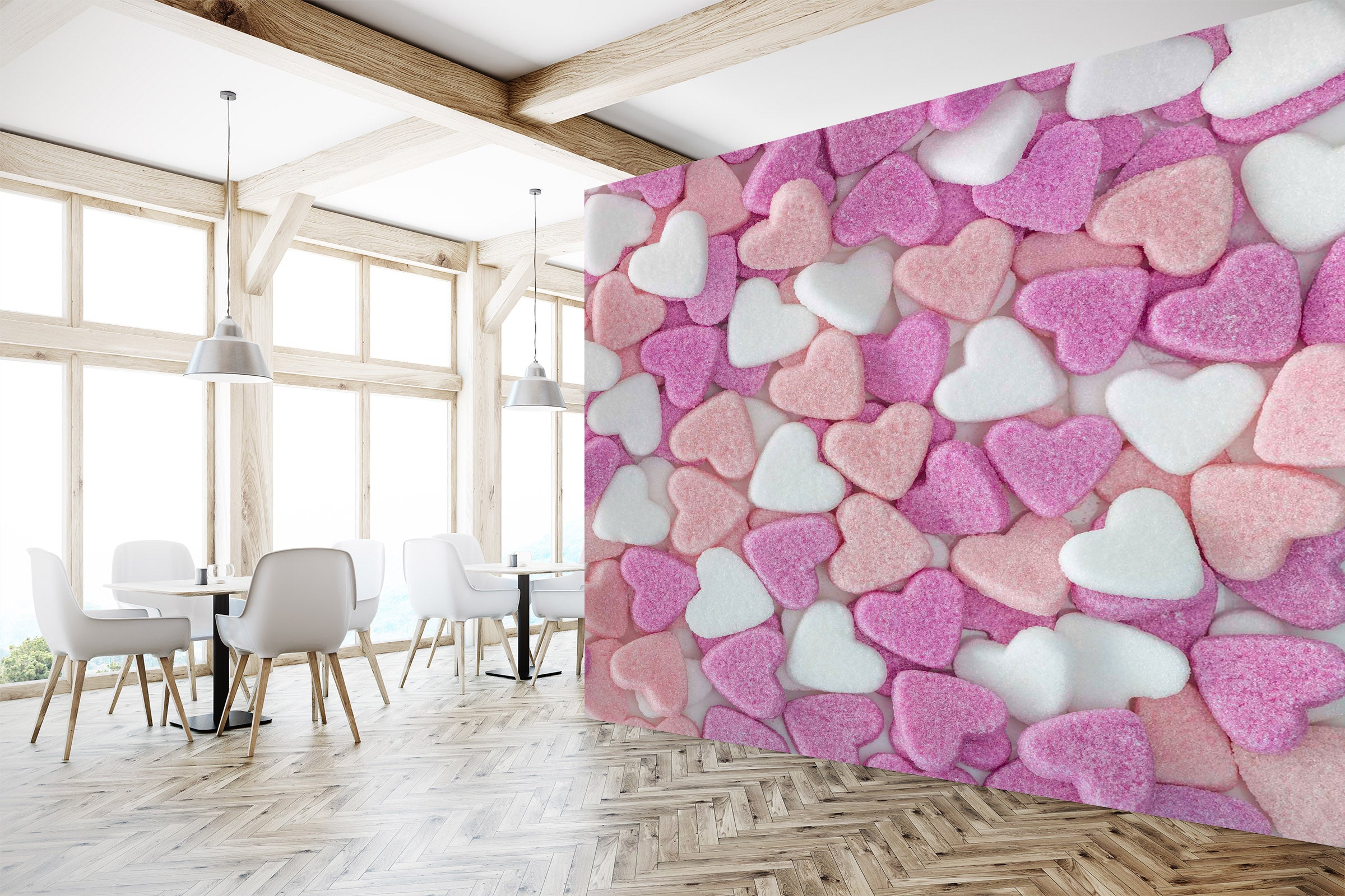 3D Heart Candy 1431 Assaf Frank Wall Mural Wall Murals