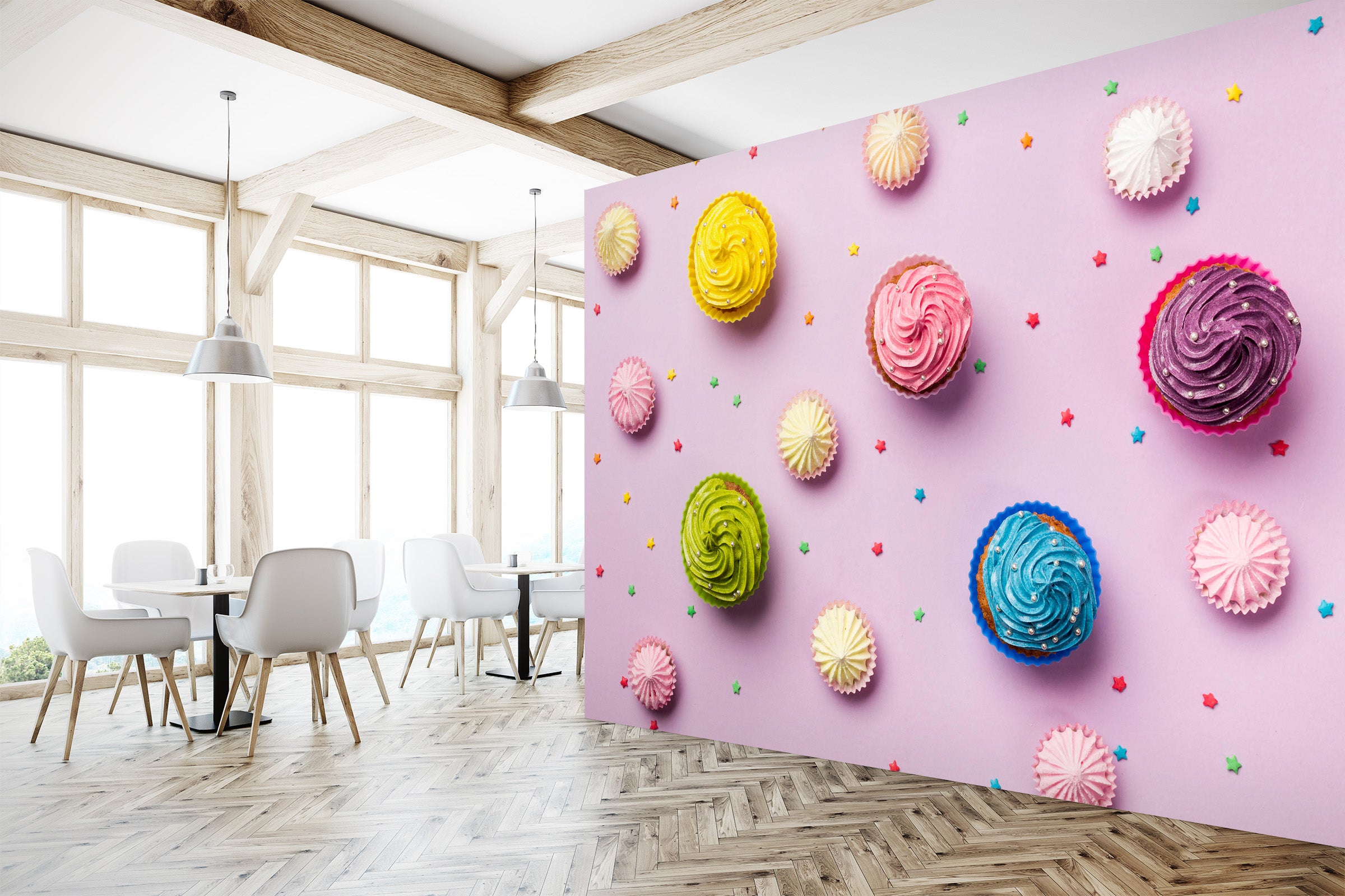 3D Delicious Donuts 1443 Wall Murals