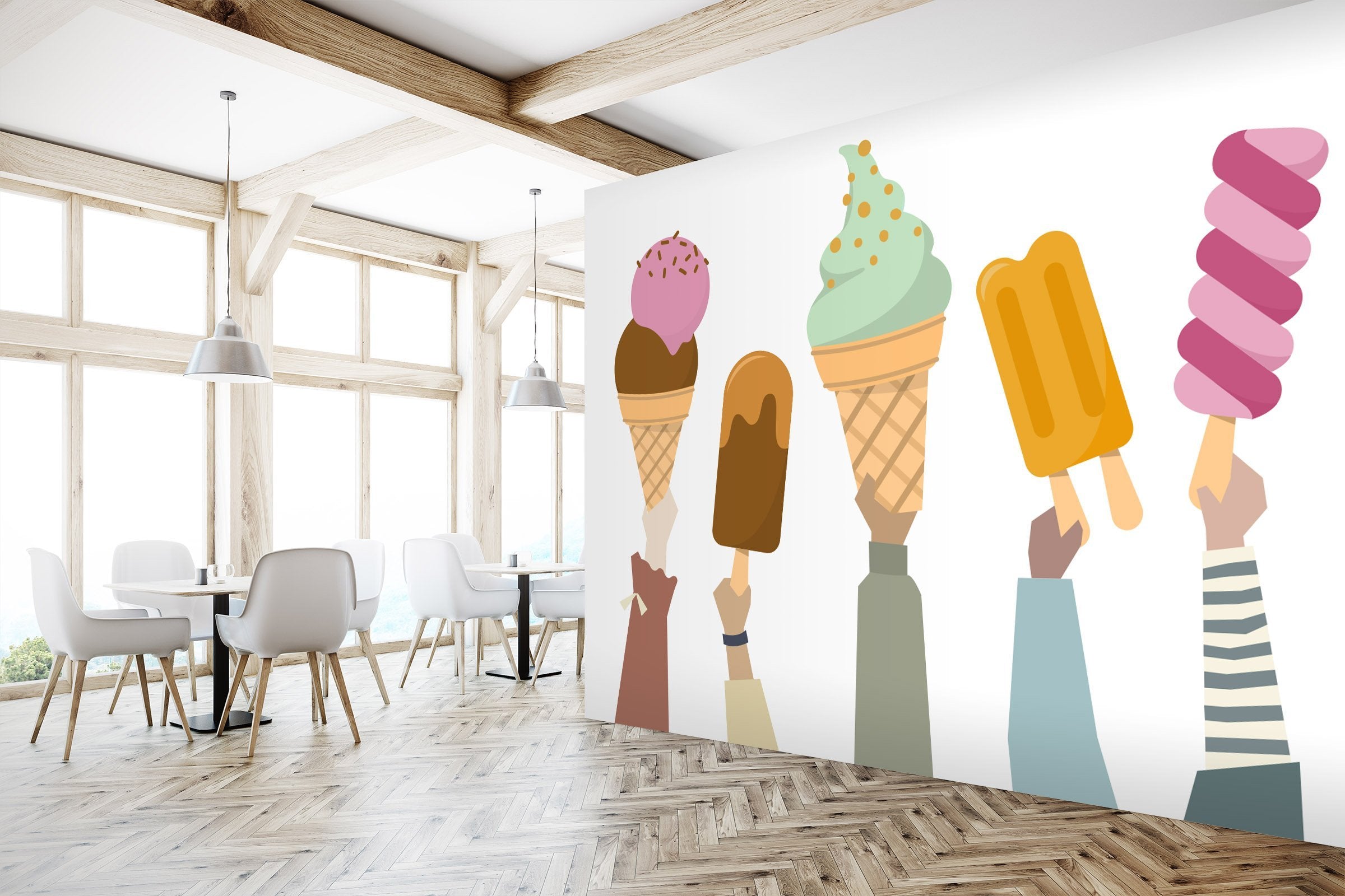 3D Chocolate Ice Cream 113 Wallpaper AJ Wallpaper 2