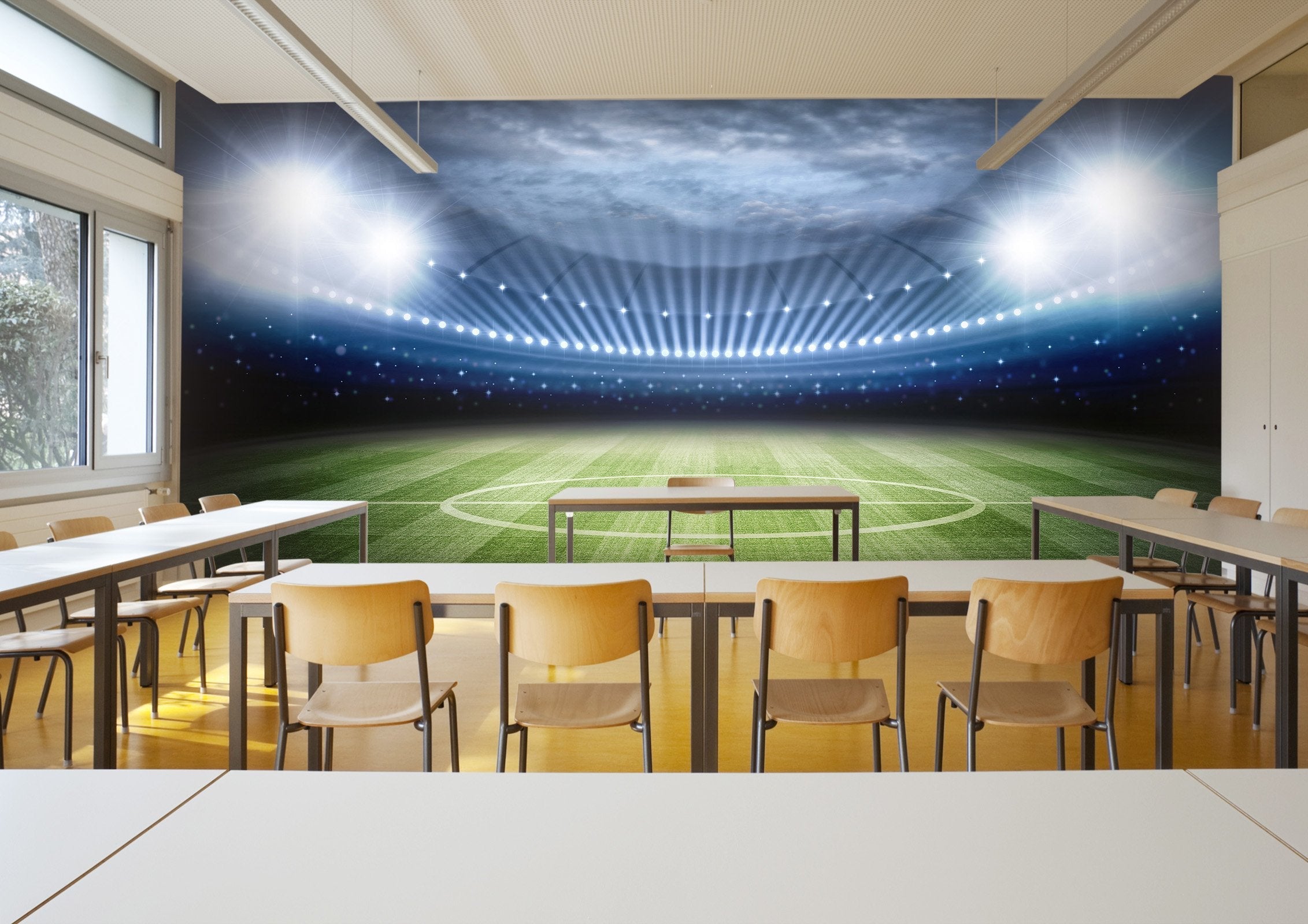 3D stadium 56 Wall Murals Wallpaper AJ Wallpaper 2