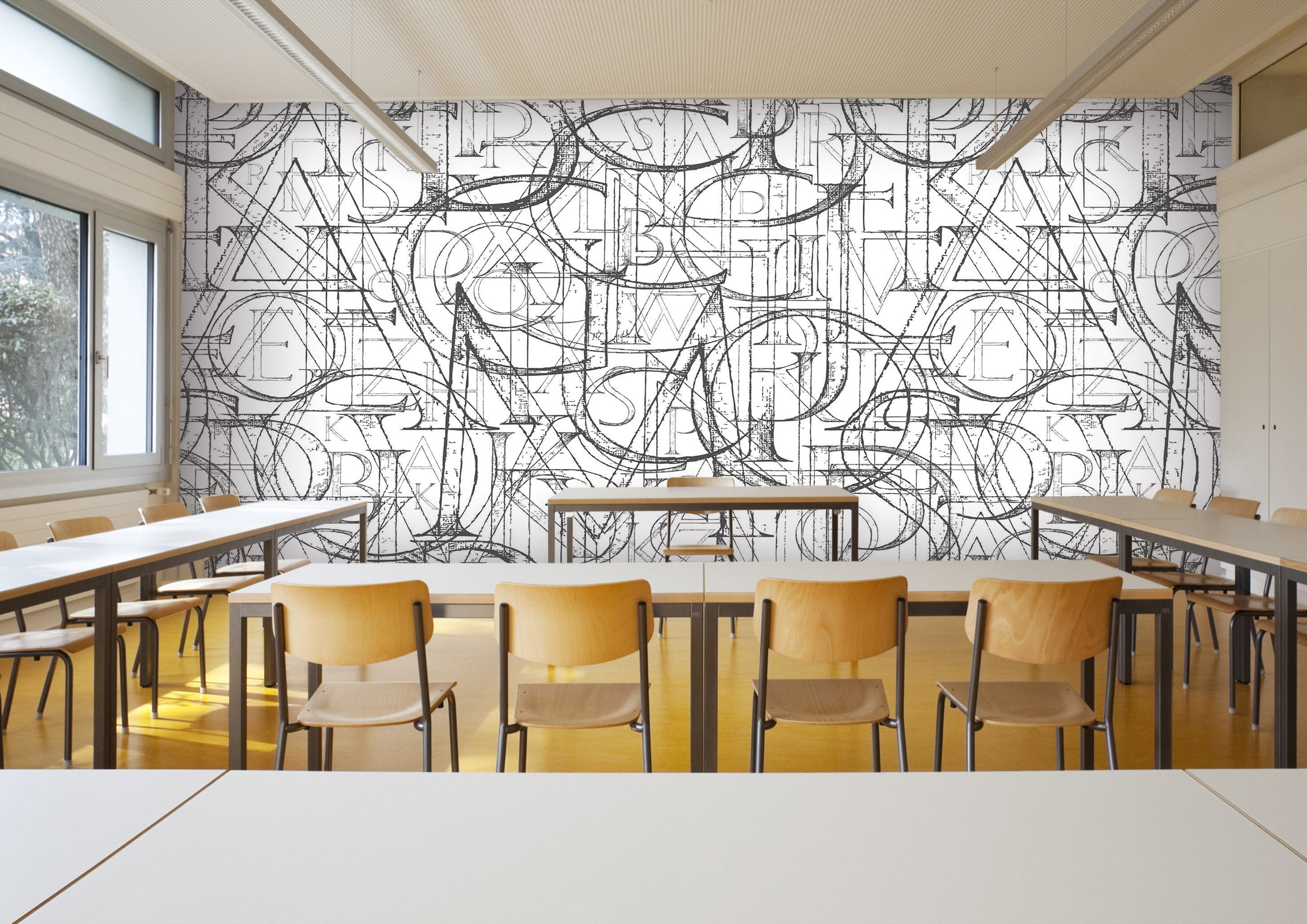 3D Alphabet Graffiti 008 Wall Murals