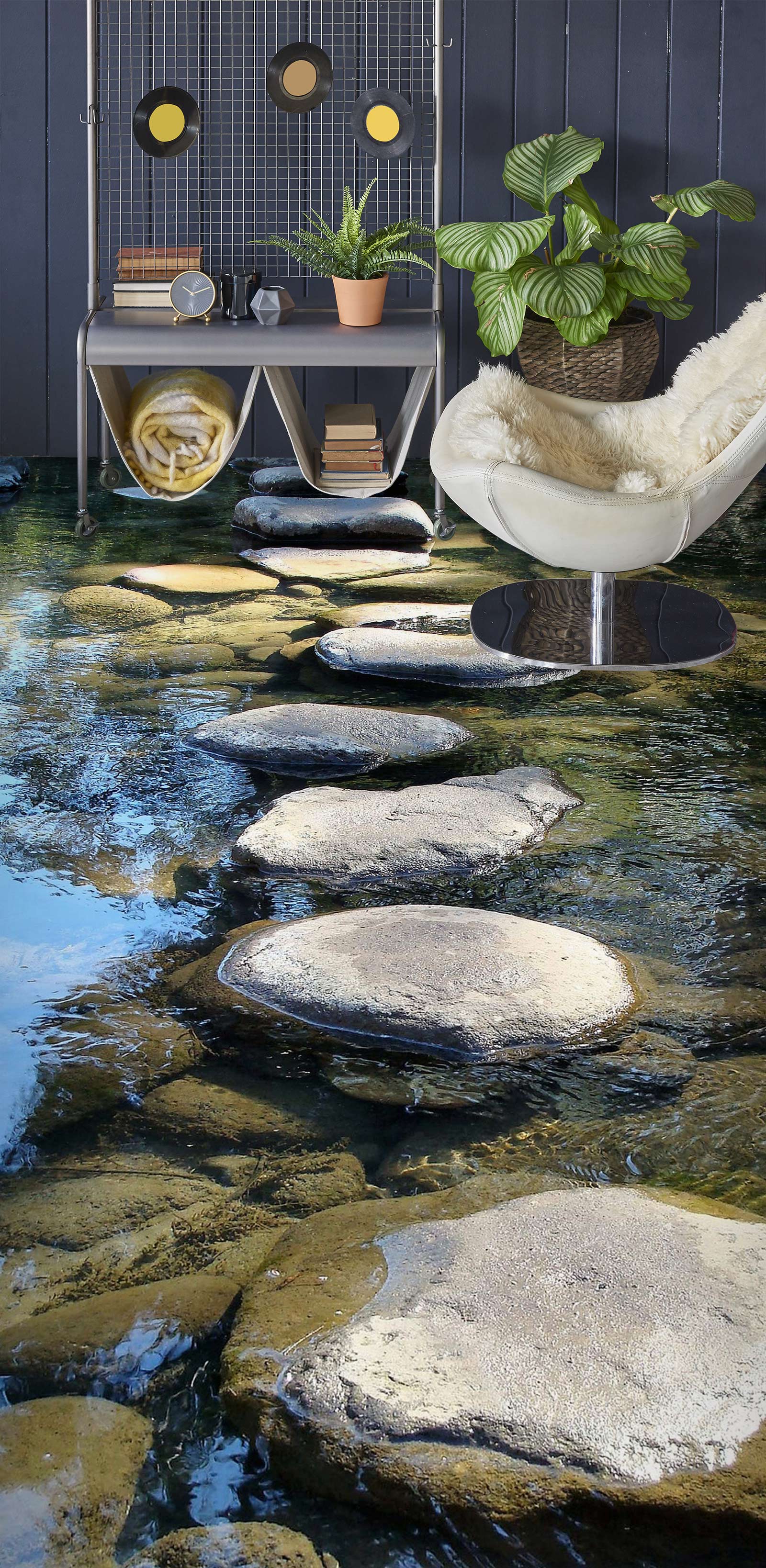 3D Plain Stone Road 176 Floor Mural Wallpaper Murals Rug & Mat Print Epoxy waterproof bath floor