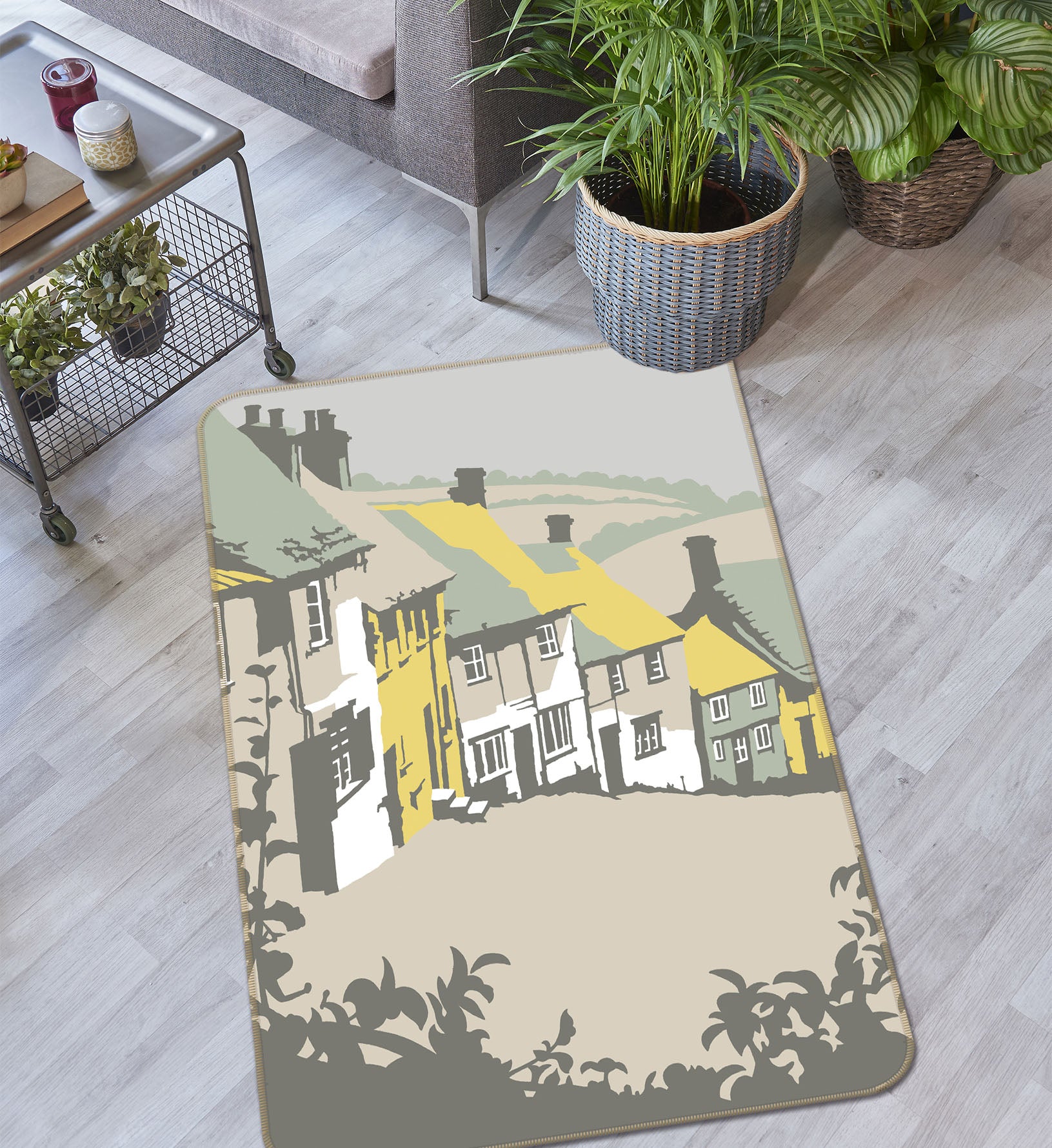 3D Shaftesbury 1143 Steve Read Rug Non Slip Rug Mat