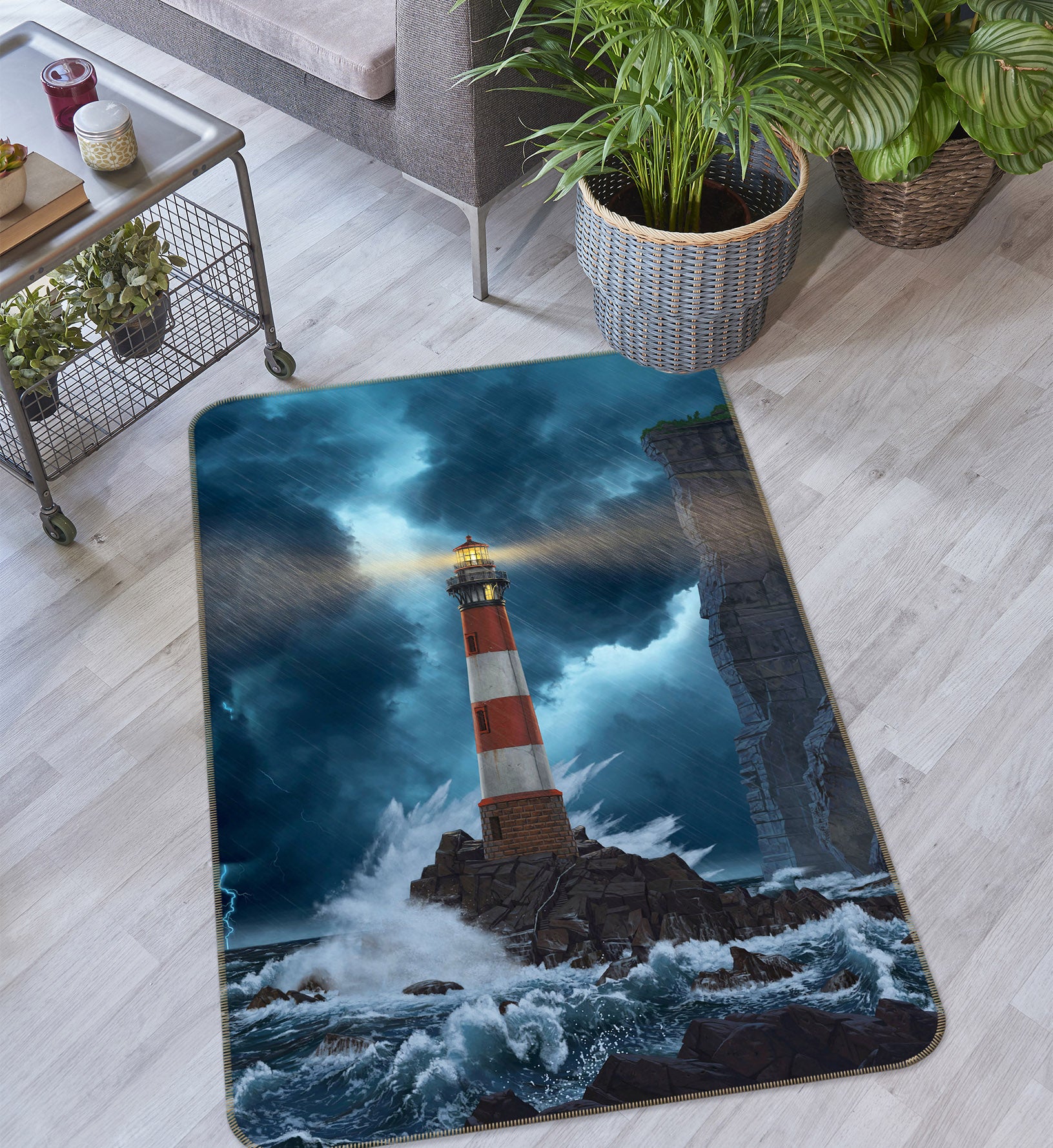3D Unbreakable 1081 Vincent Hie Rug Non Slip Rug Mat