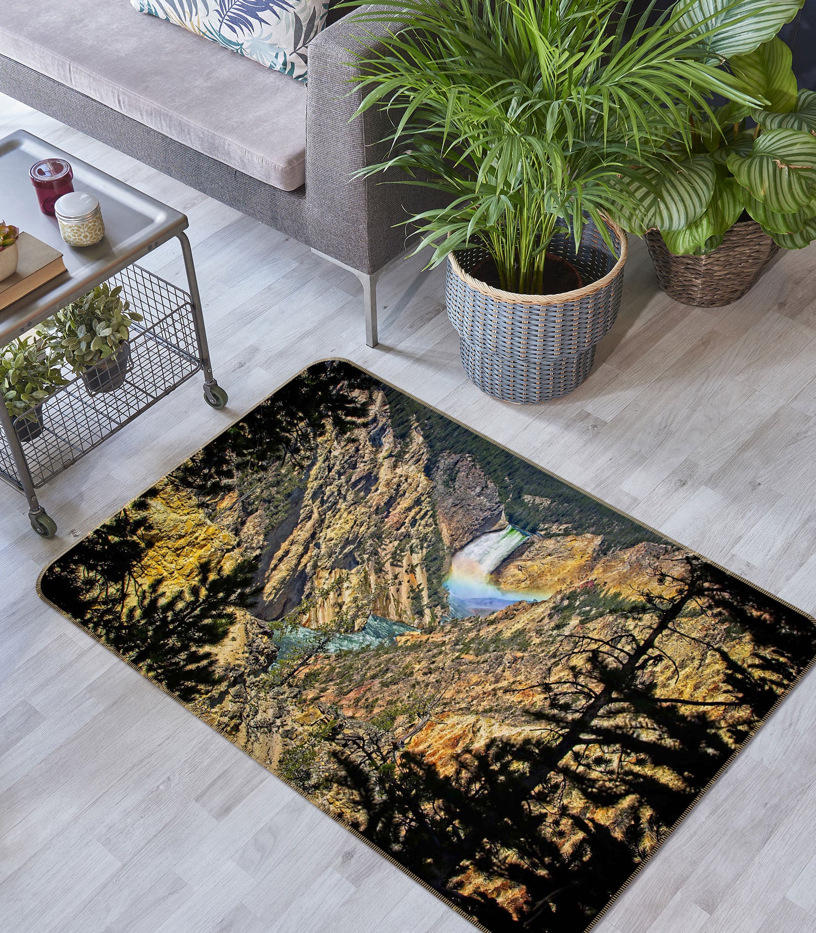 3D Grand Canyon 1109 Kathy Barefield Rug Non Slip Rug Mat