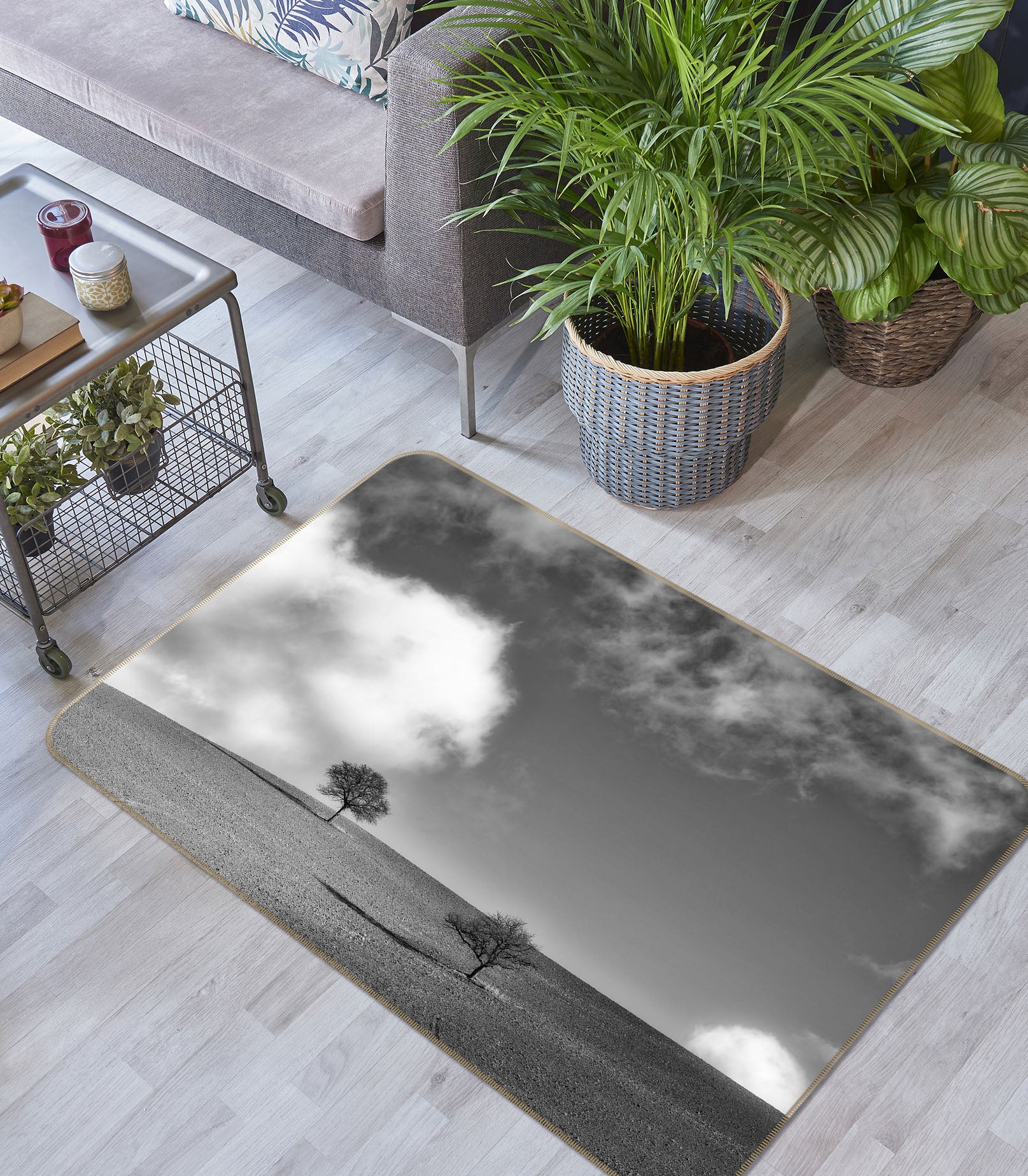 3D Little Sapling 1176 Marco Carmassi Rug Non Slip Rug Mat