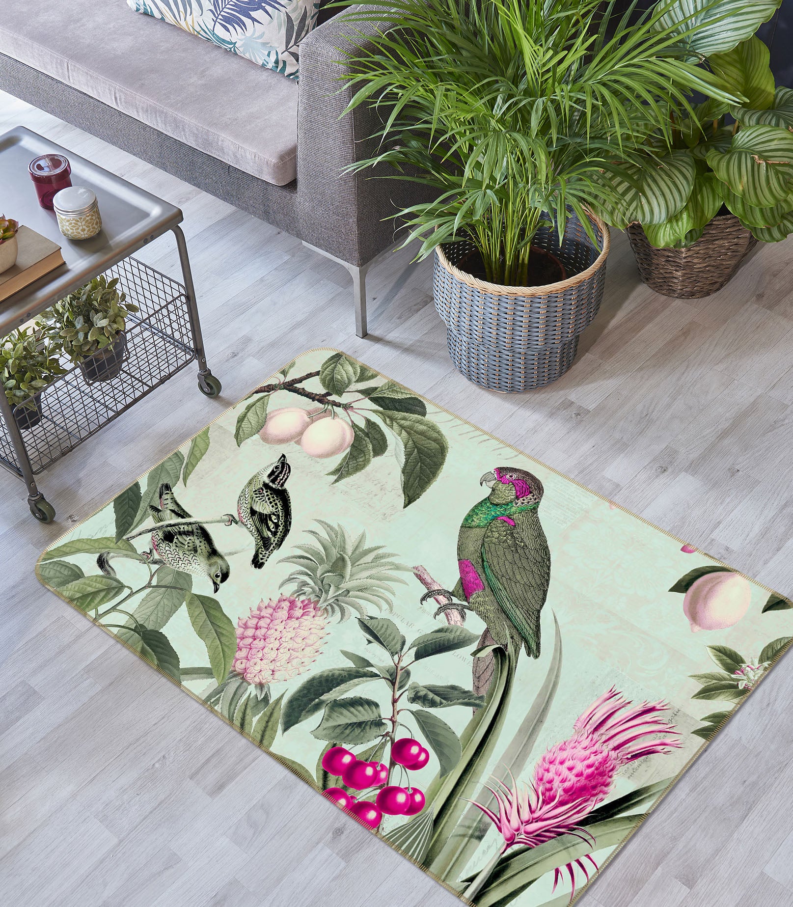 3D Fruit Paradise 1019 Andrea haase Rug Non Slip Rug Mat