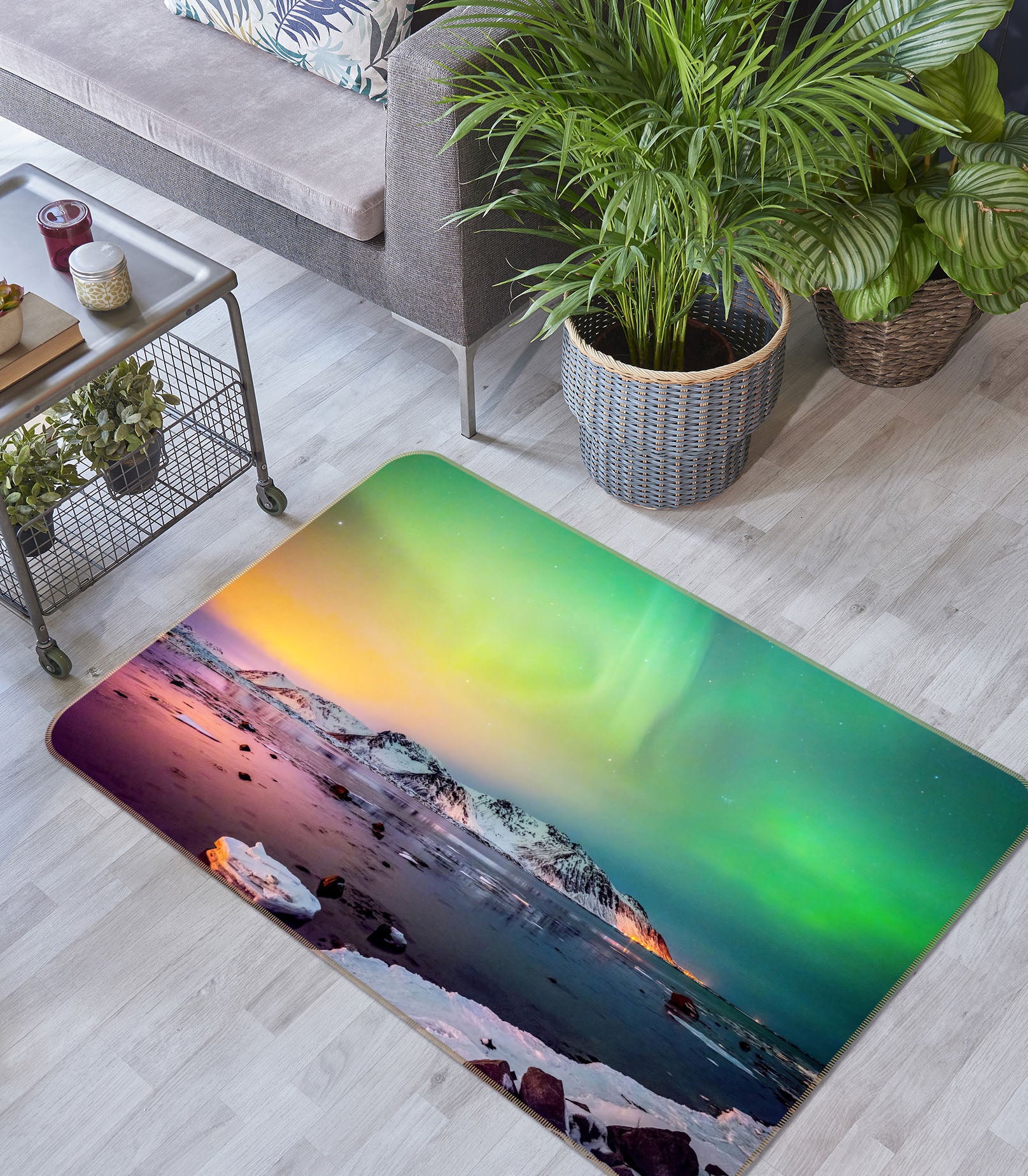 3D Colorful Light 1143 Marco Carmassi Rug Non Slip Rug Mat