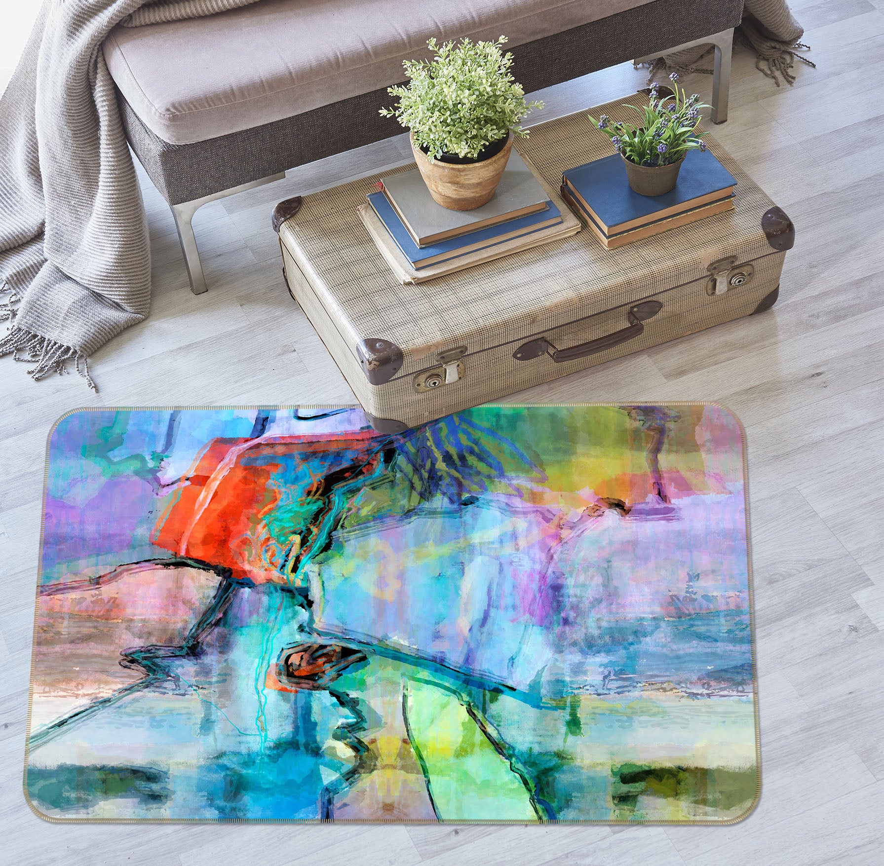 3D Personality 119 Michael Tienhaara Rug Non Slip Rug Mat