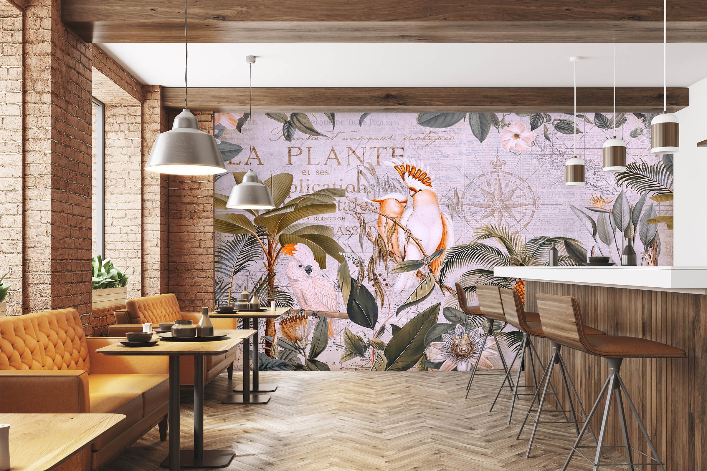 3D Bird Home 1434 Andrea haase Wall Mural Wall Murals Wallpaper AJ Wallpaper 2