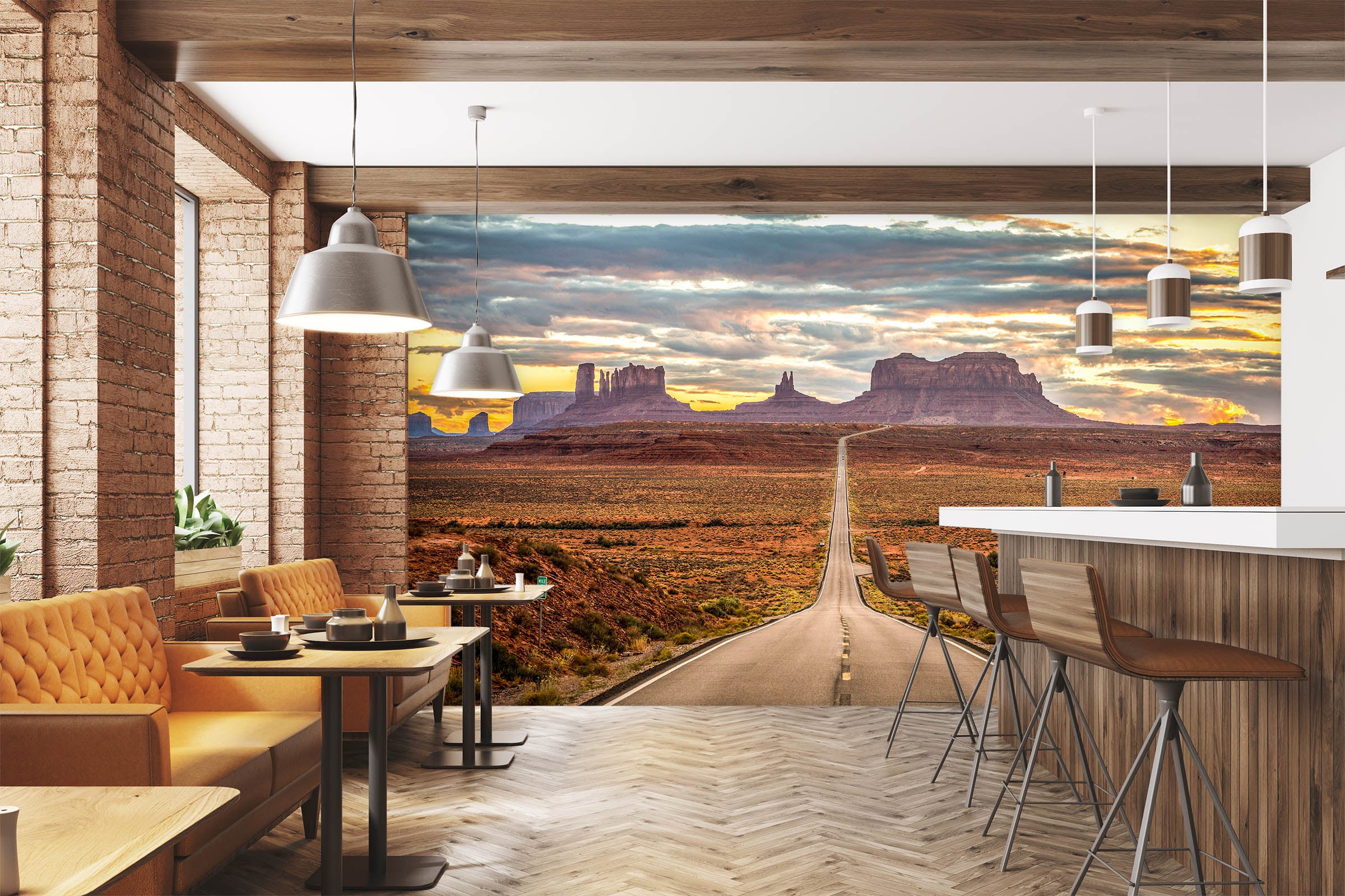 3D Prairie Road 1411 Marco Carmassi Wall Mural Wall Murals