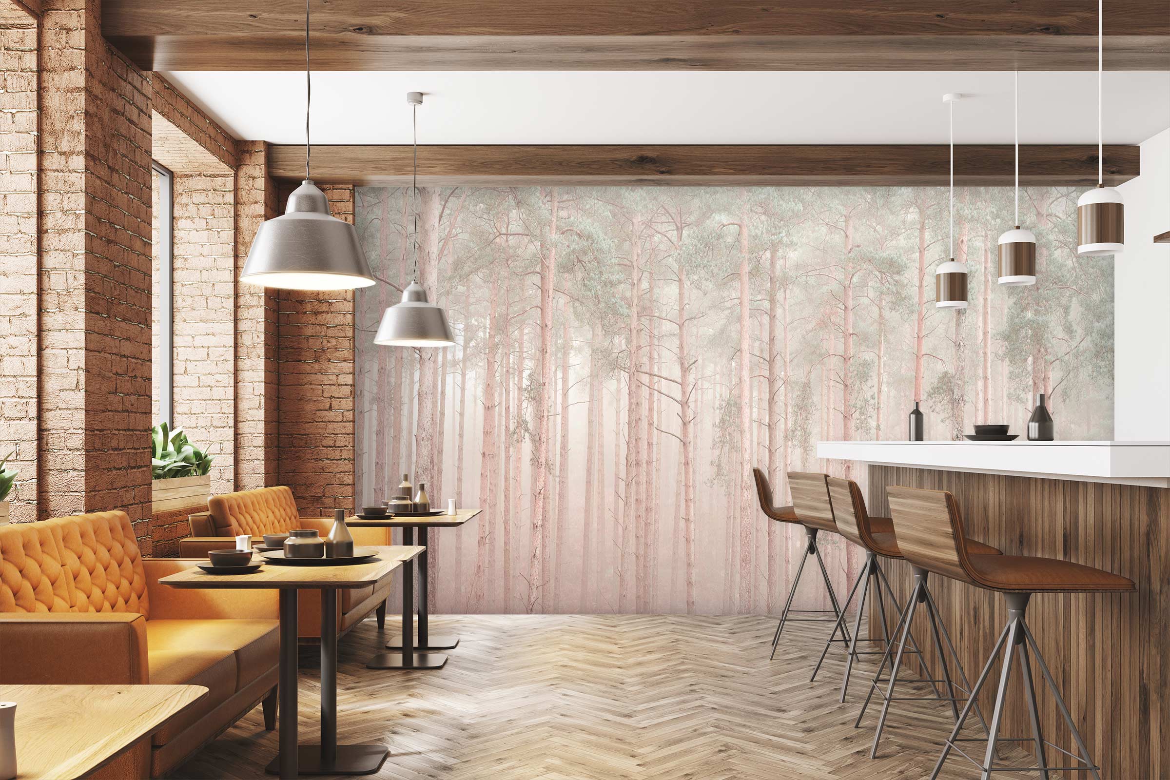 3D Forest Tree 6294 Assaf Frank Wall Mural Wall Murals