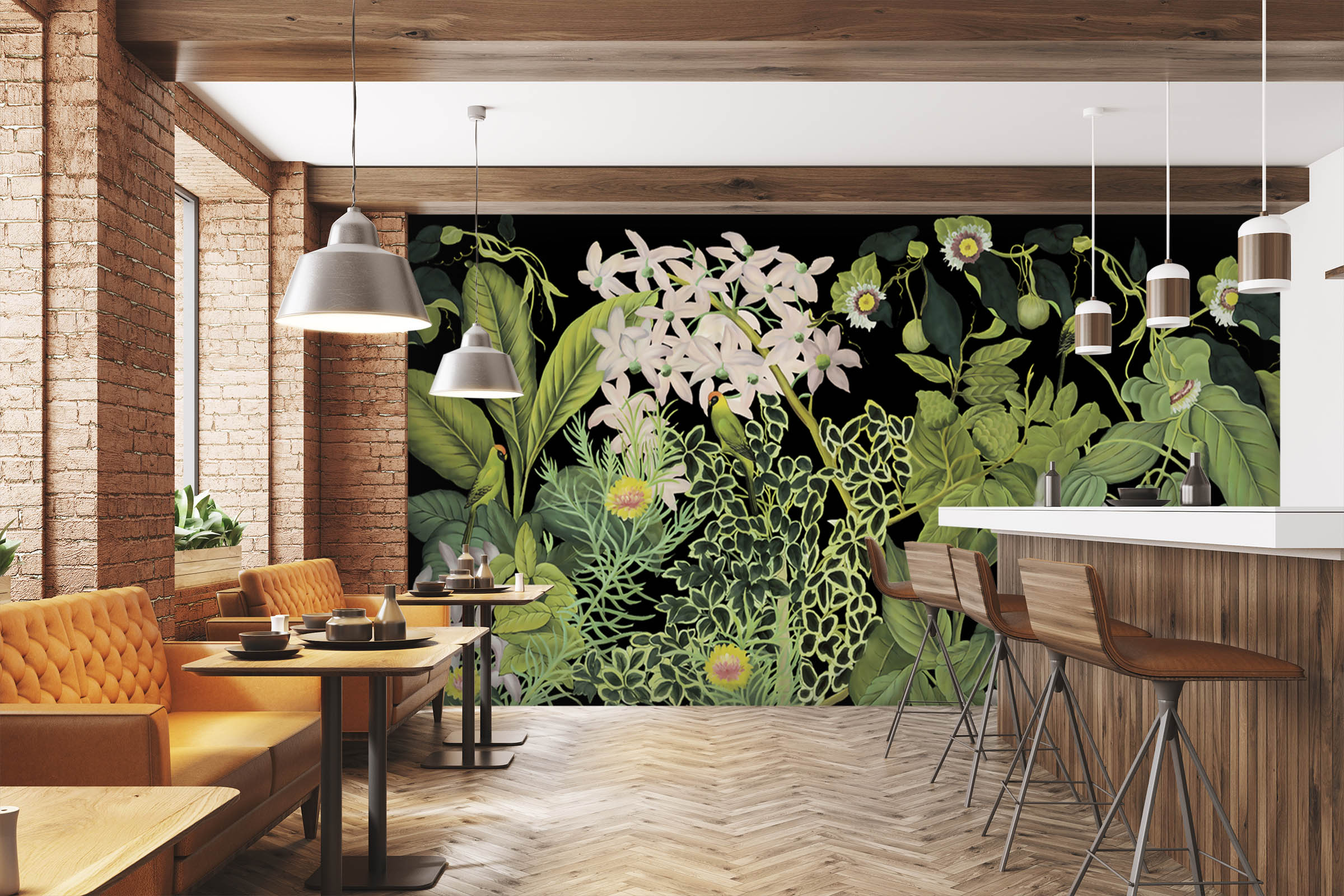 3D Flower Grape 1564 Wall Murals