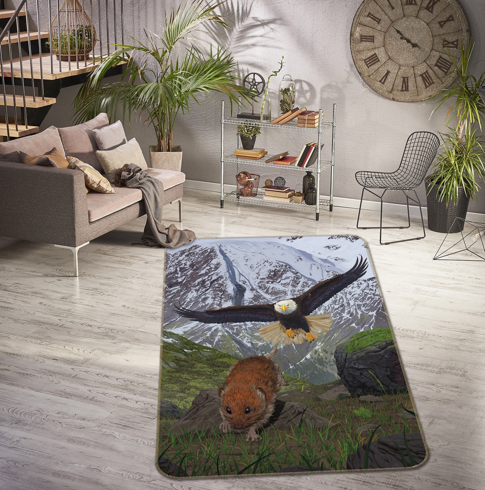 3D Alaska 1006 Vincent Hie Rug Non Slip Rug Mat Mat AJ Creativity Home