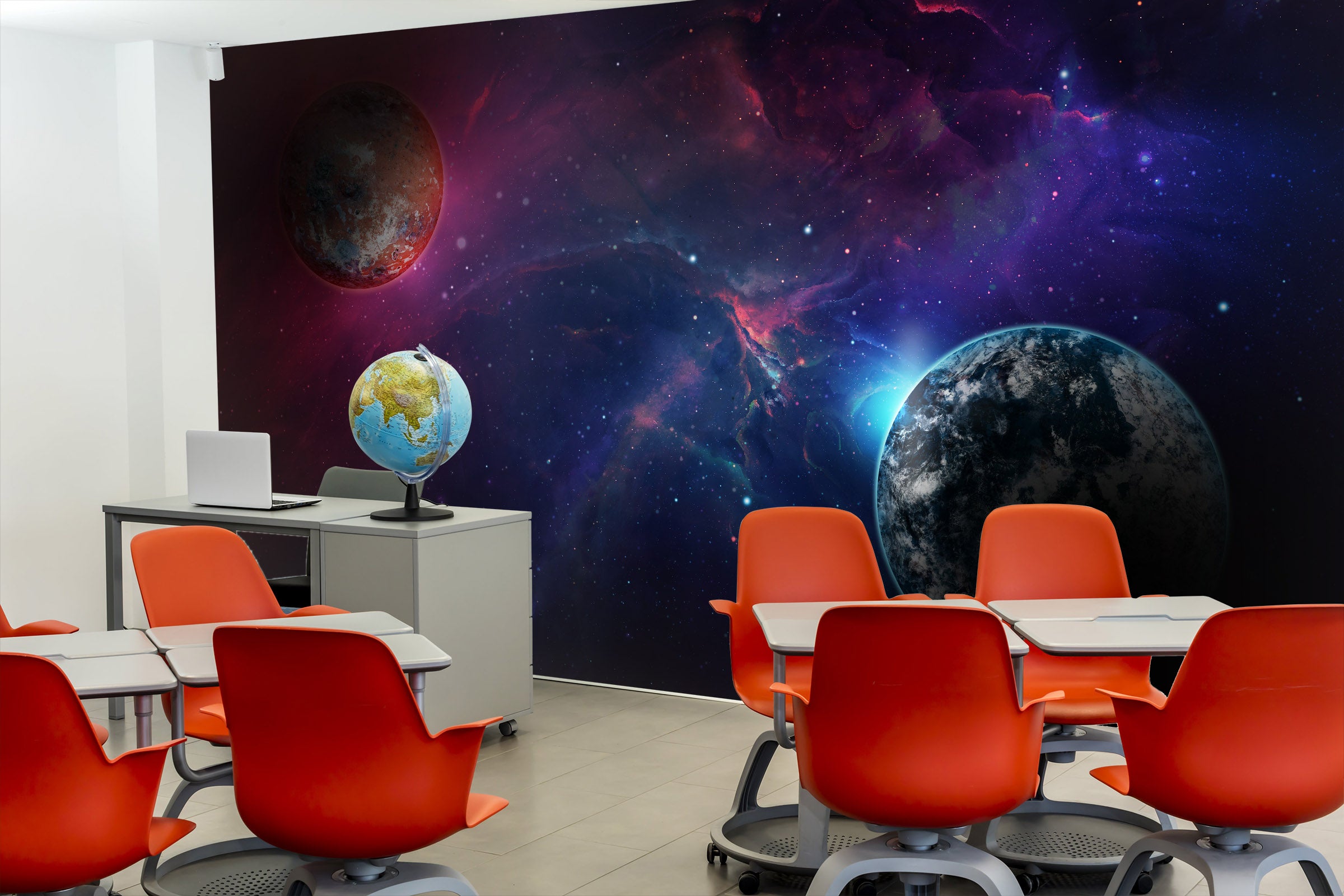 3D Cosmic Earth 172 Wall Murals