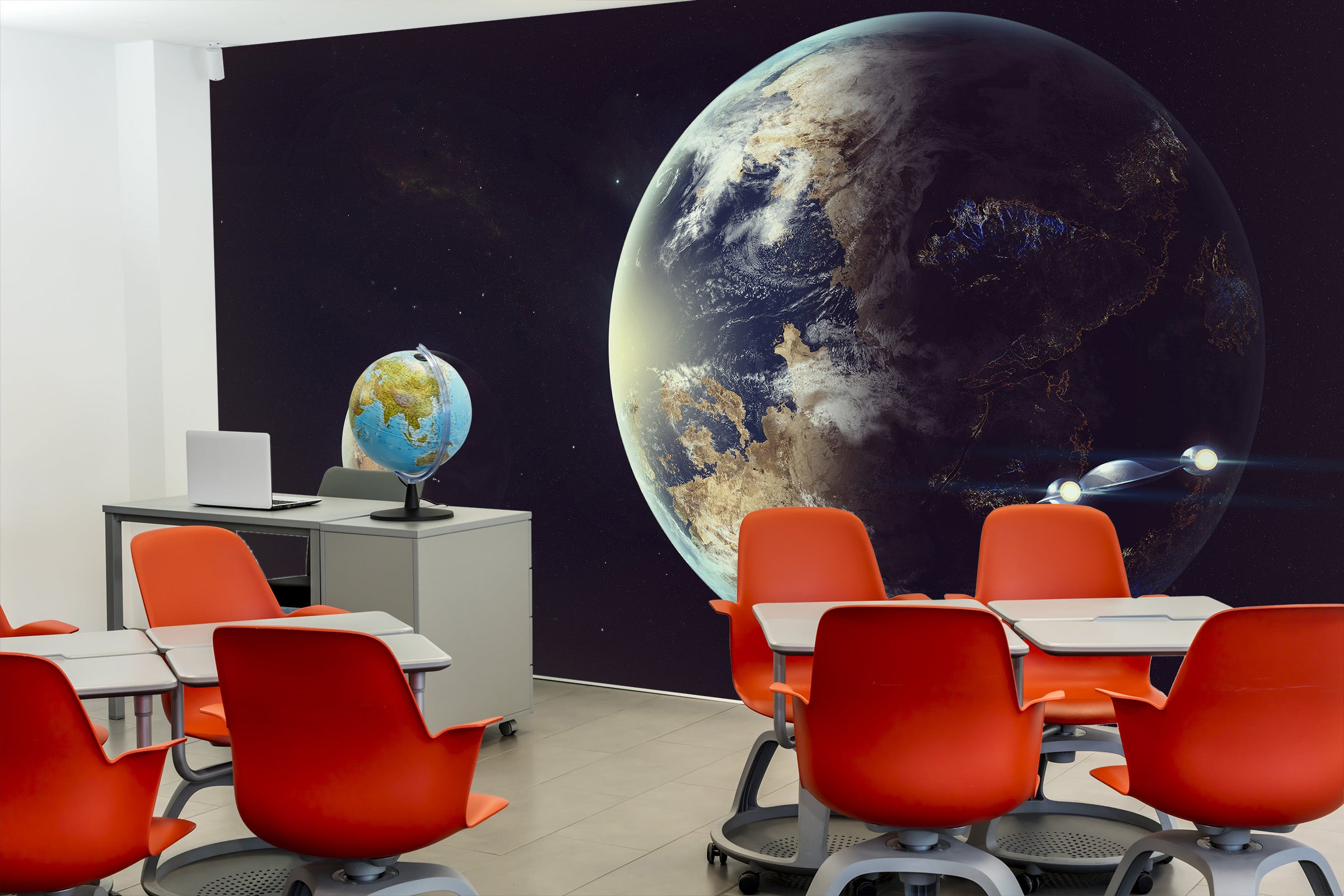 3D Giant Planet 012 Wall Murals