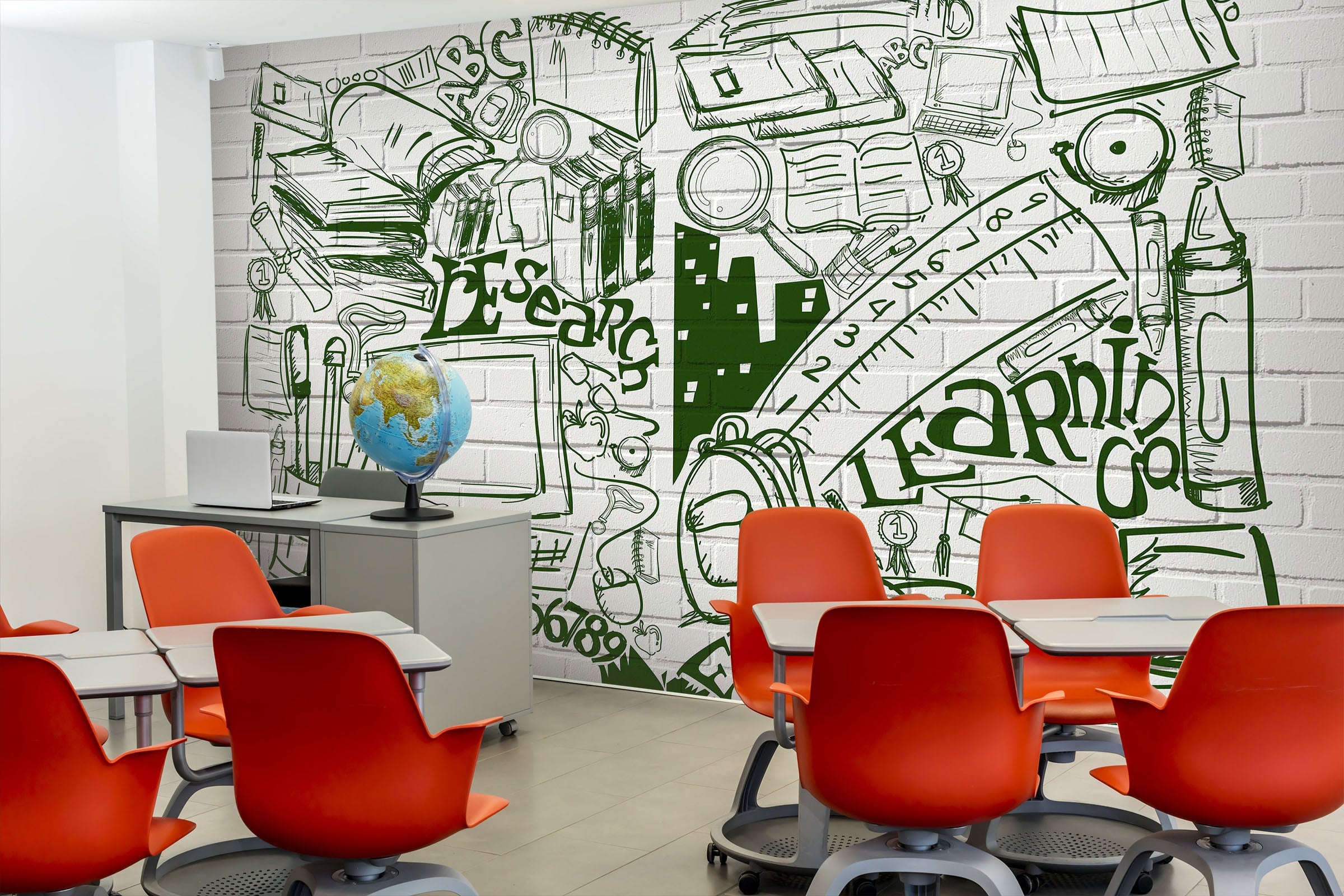 3D Graffiti Book 155 Wall Murals Wallpaper AJ Wallpaper 2