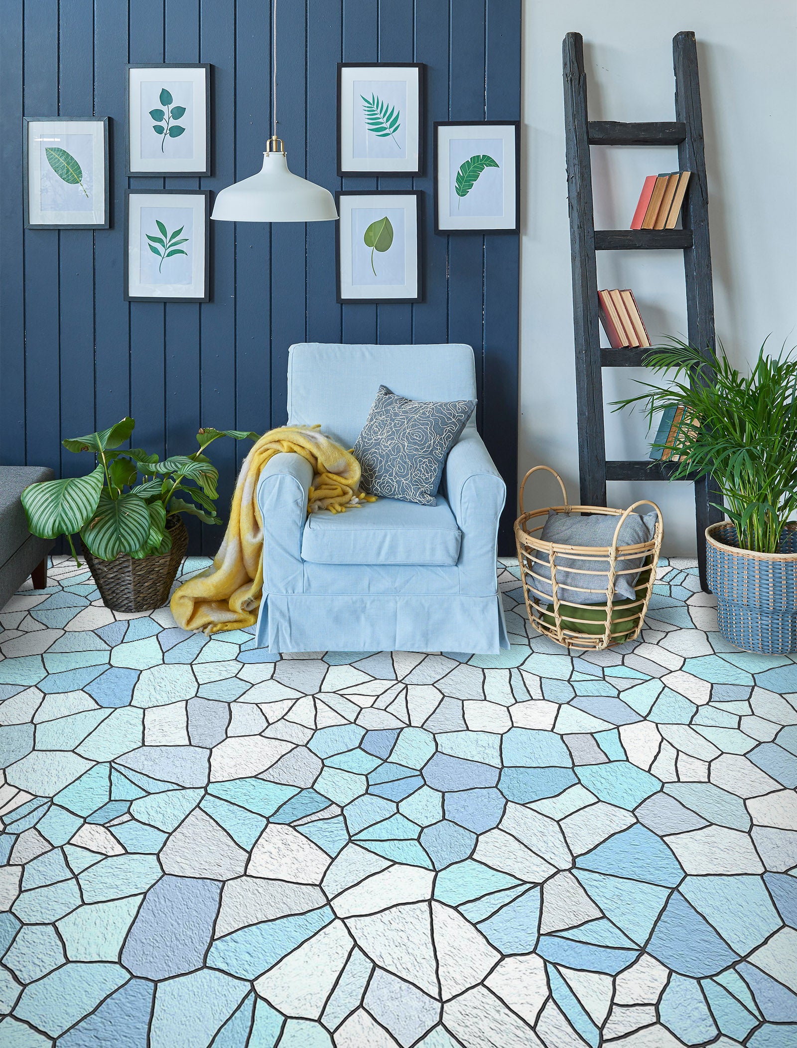 3D Fresh Fragmented Colors 808 Floor Mural Wallpaper Murals Rug & Mat Print Epoxy waterproof bath floor