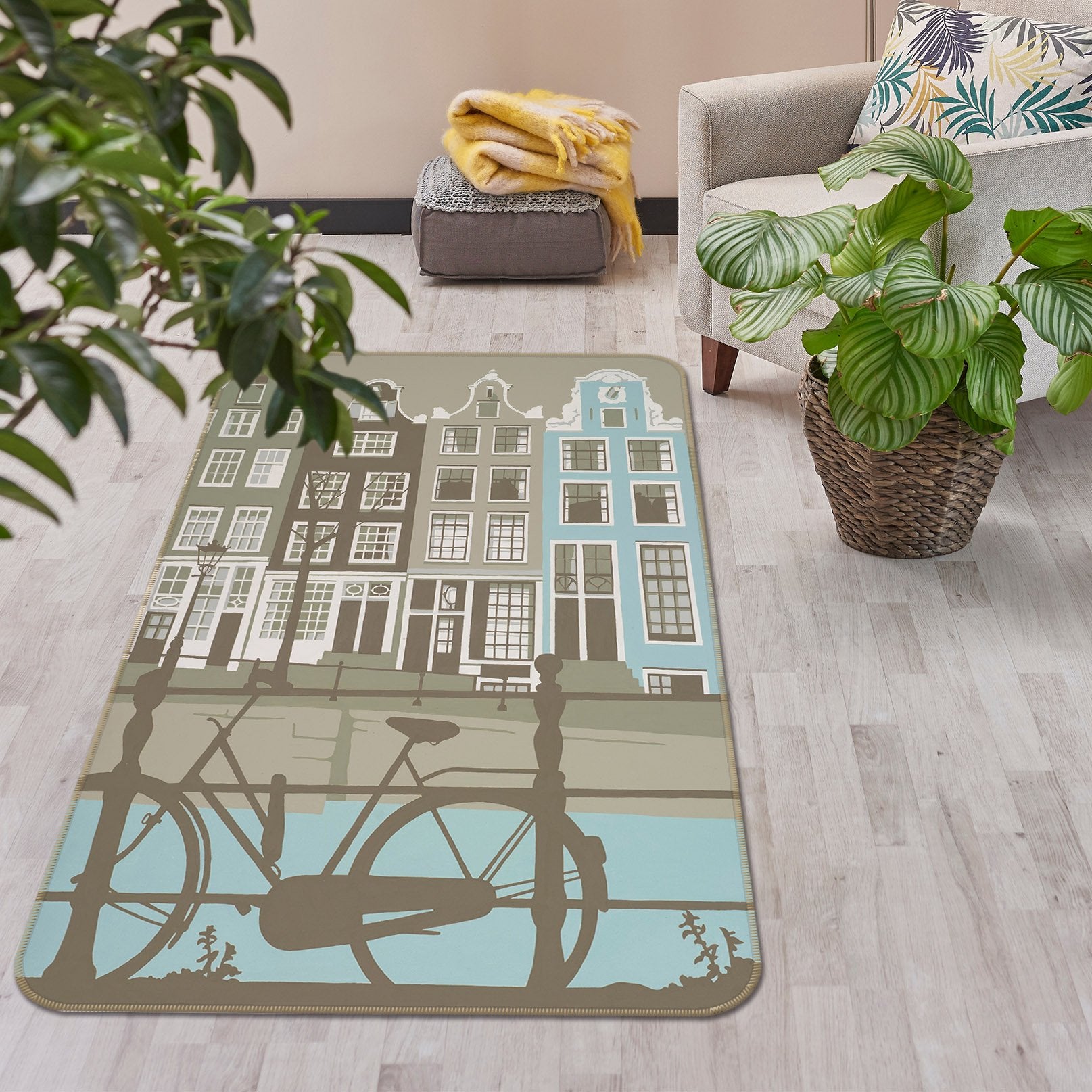 3D Amsterdam 1059 Steve Read Rug Non Slip Rug Mat Mat AJ Creativity Home