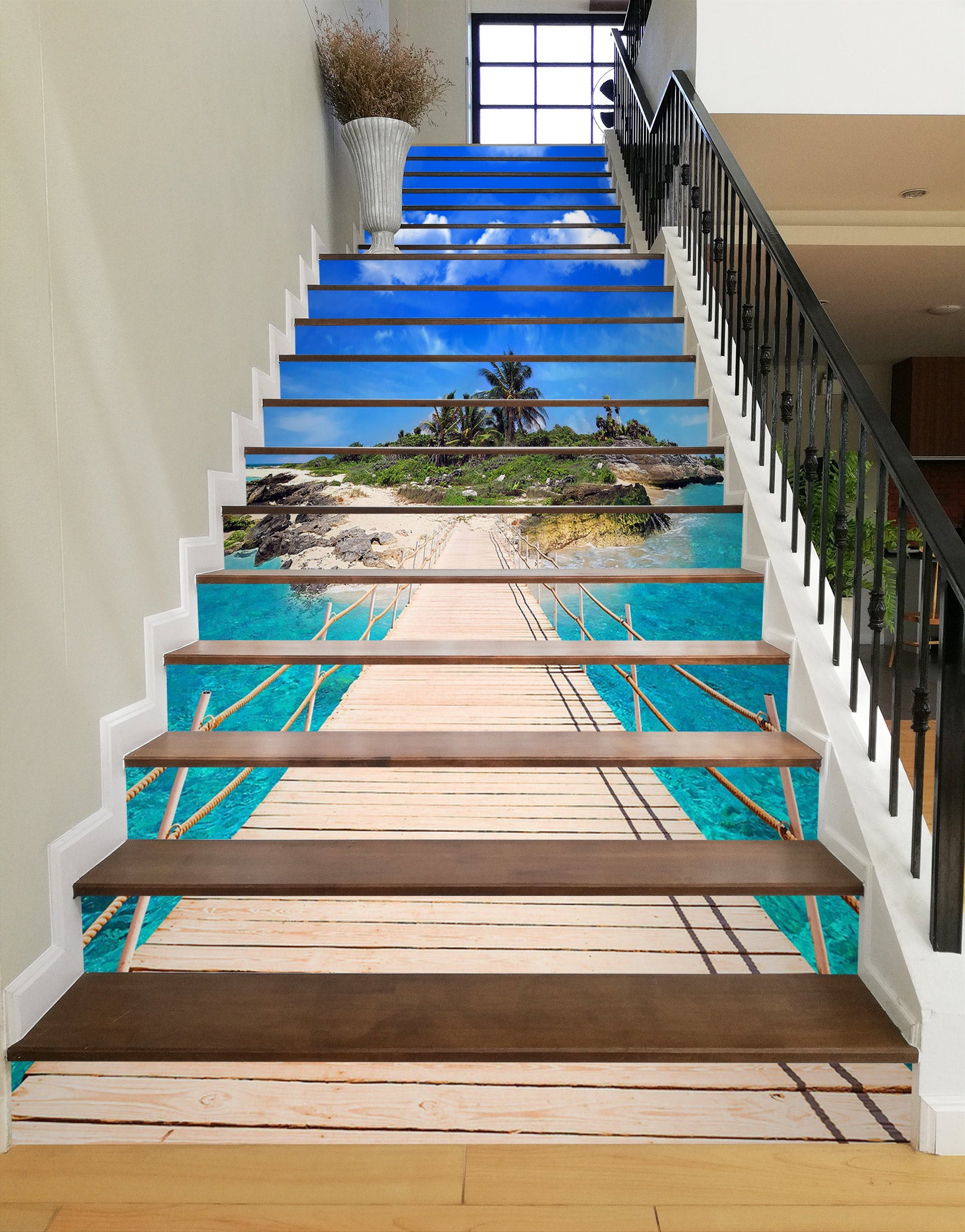 3D Leading To The Island 025 Stair Risers