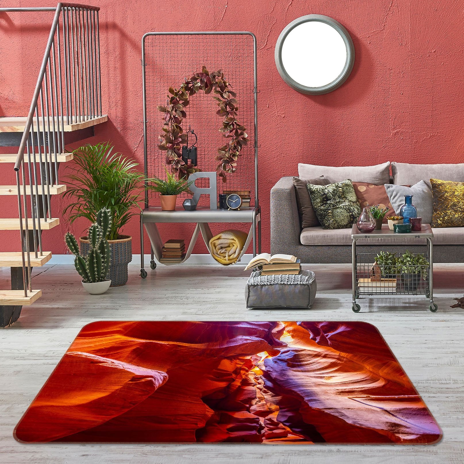 3D Abstract Pattern 1084 Marco Carmassi Rug Non Slip Rug Mat Mat AJ Creativity Home