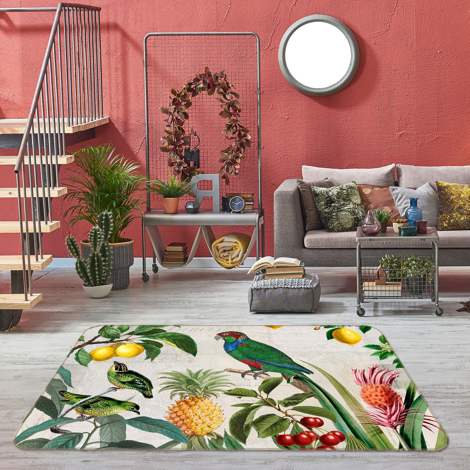 3D Fruit Paradise 1018 Andrea haase Rug Non Slip Rug Mat