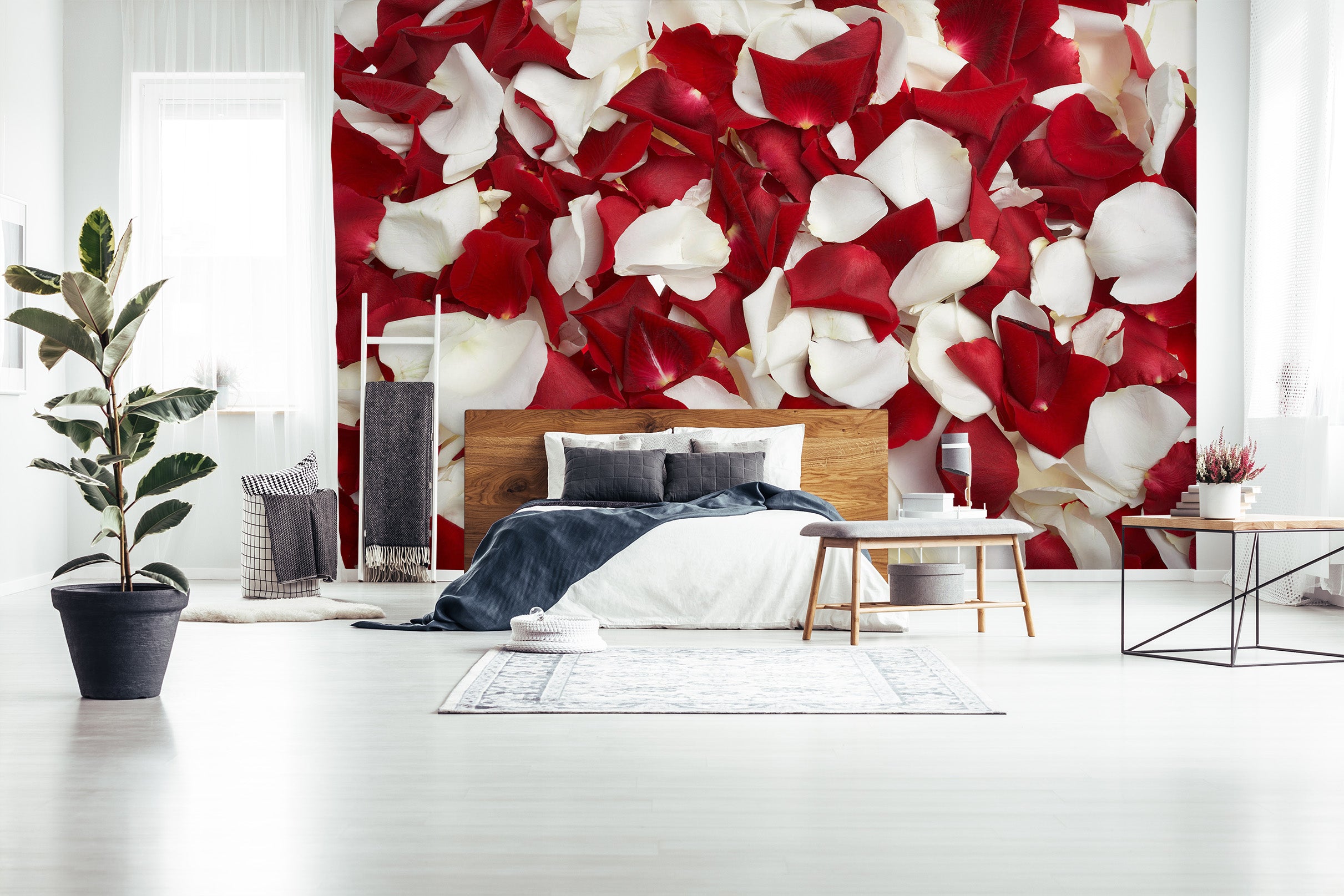 3D Rose Petal 1718 Wall Murals
