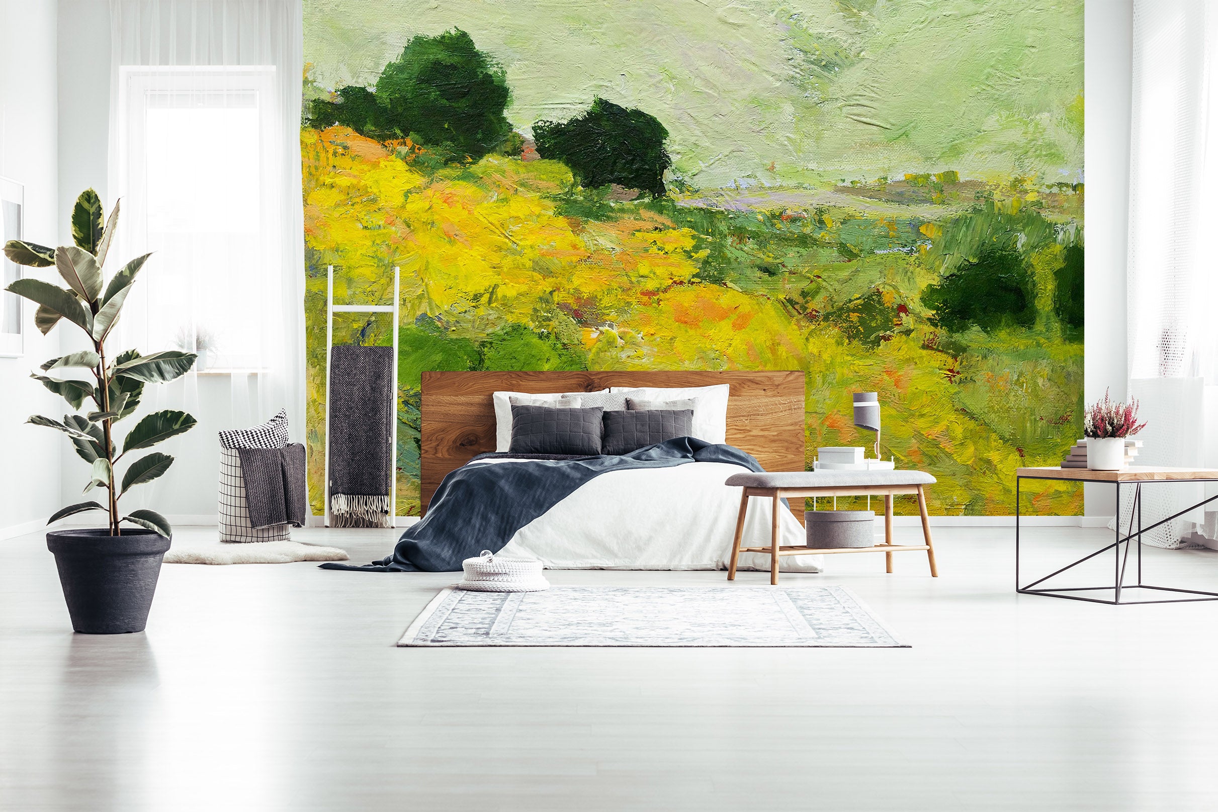 3D Golden Field 220 Allan P. Friedlander Wall Mural Wall Murals