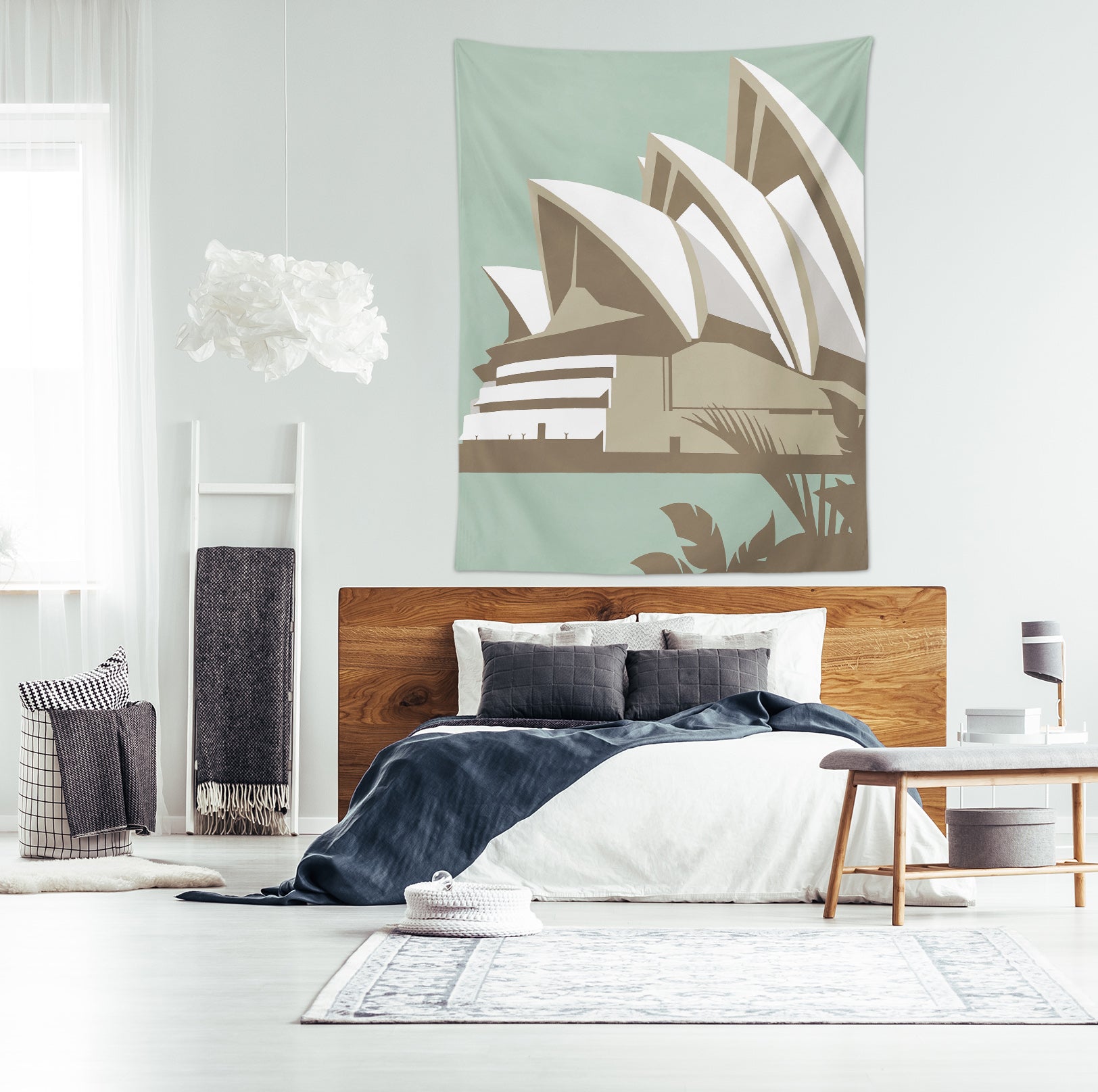 3D Sydney Theater 5392 Steve Read Tapestry Hanging Cloth Hang