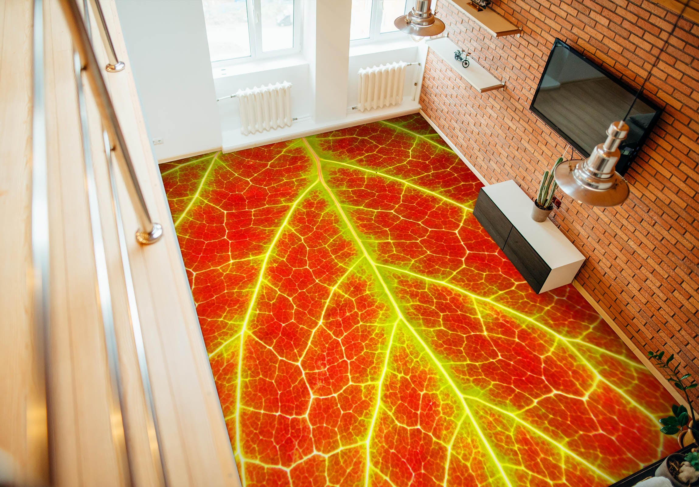 3D Golden Veins 1495 Floor Mural Wallpaper Murals Self-Adhesive Removable Print Epoxy