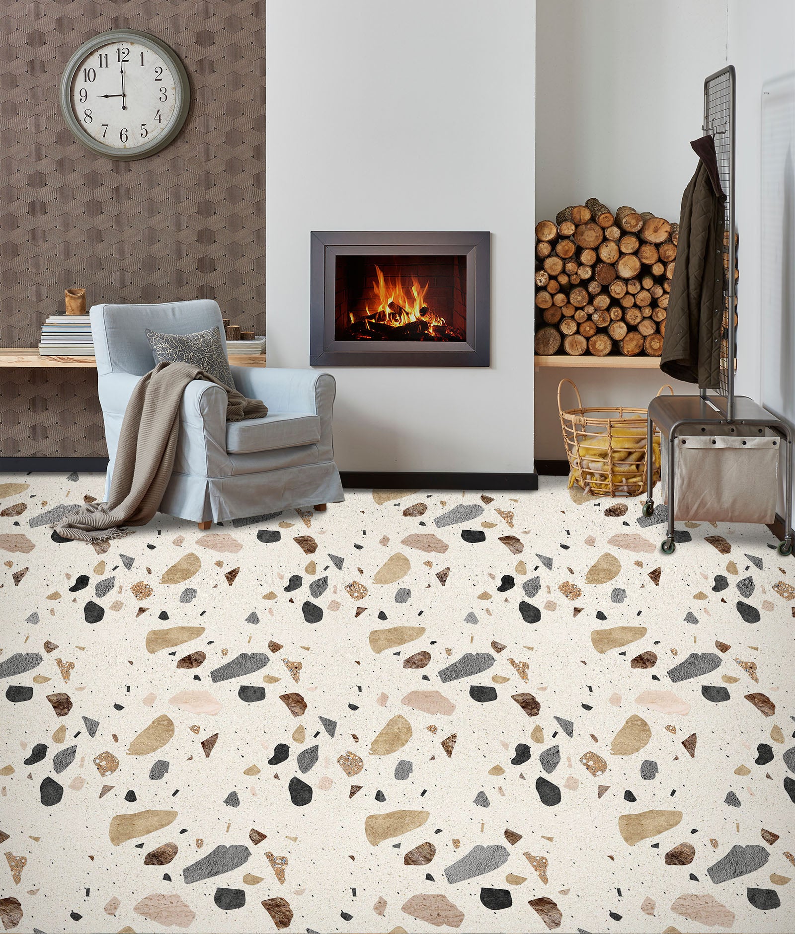 3D Fresh Style 768 Floor Mural Wallpaper Murals Rug & Mat Print Epoxy waterproof bath floor