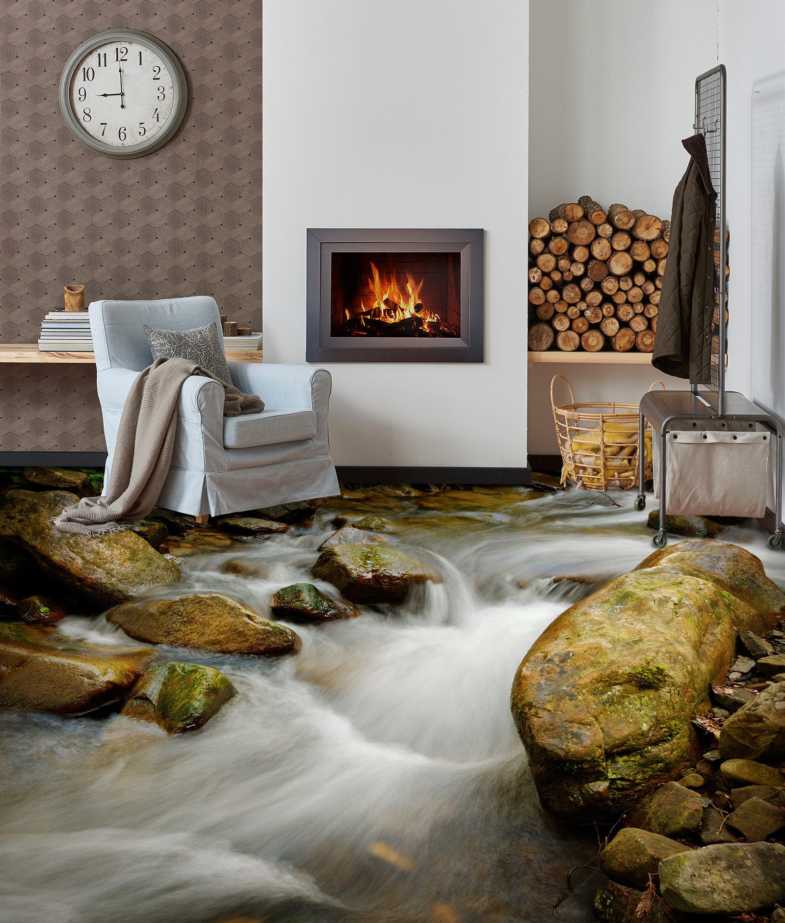 3D Turbulent Flow 1013 Floor Mural Wallpaper Murals Self-Adhesive Removable Print Epoxy