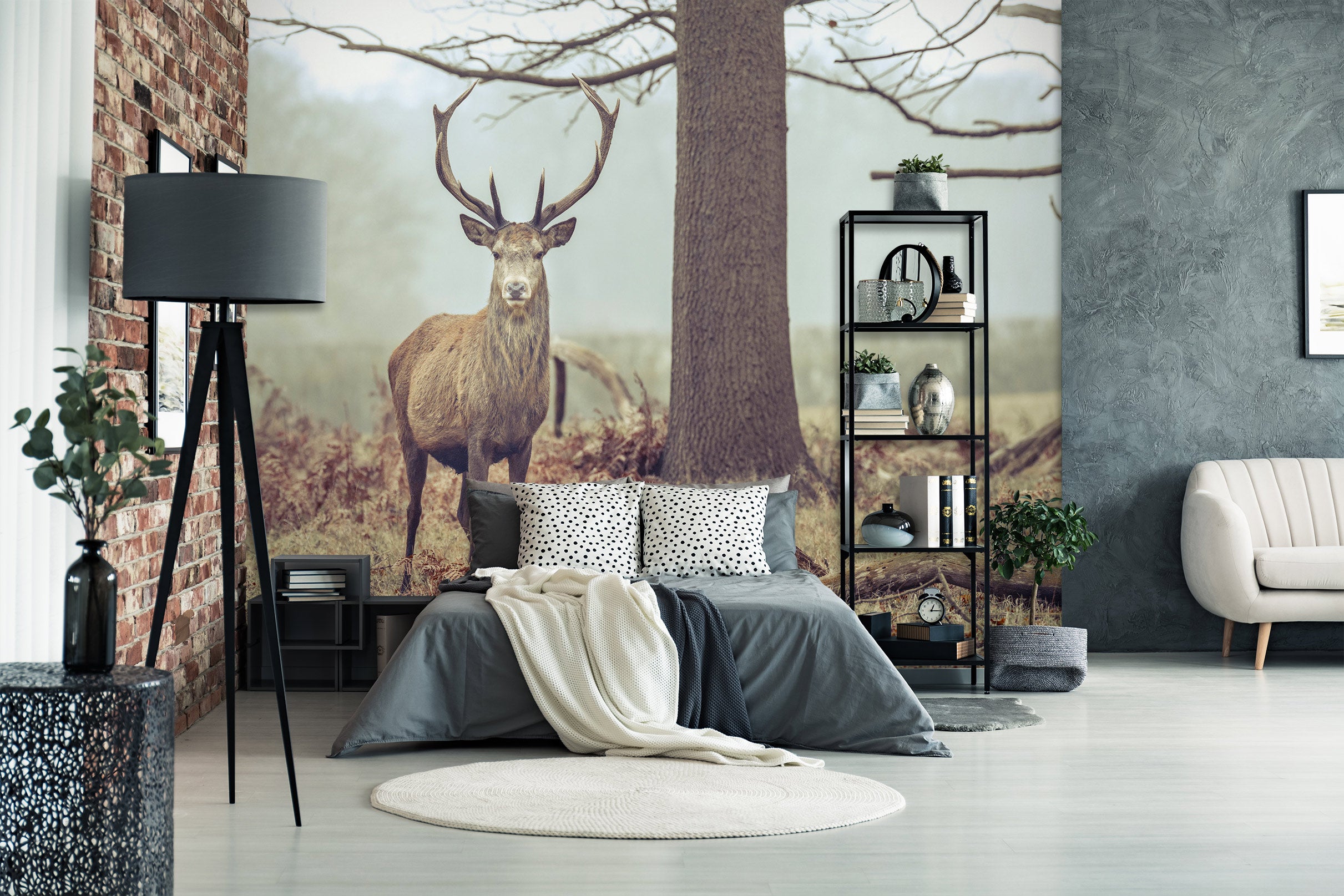 3D Animal Elk 6273 Assaf Frank Wall Mural Wall Murals