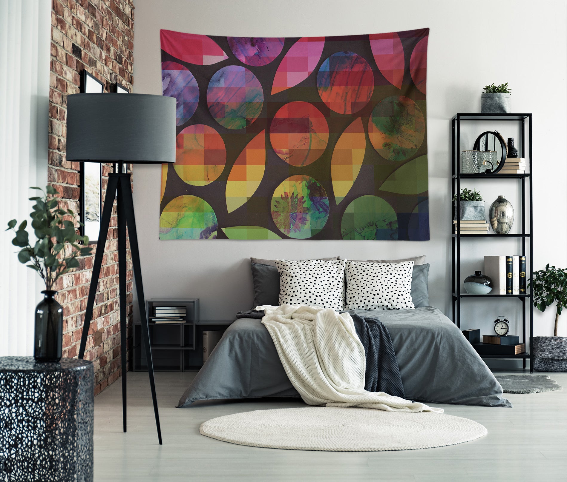 3D Leaf Shape 932 Shandra Smith Tapestry Hanging Cloth Hang