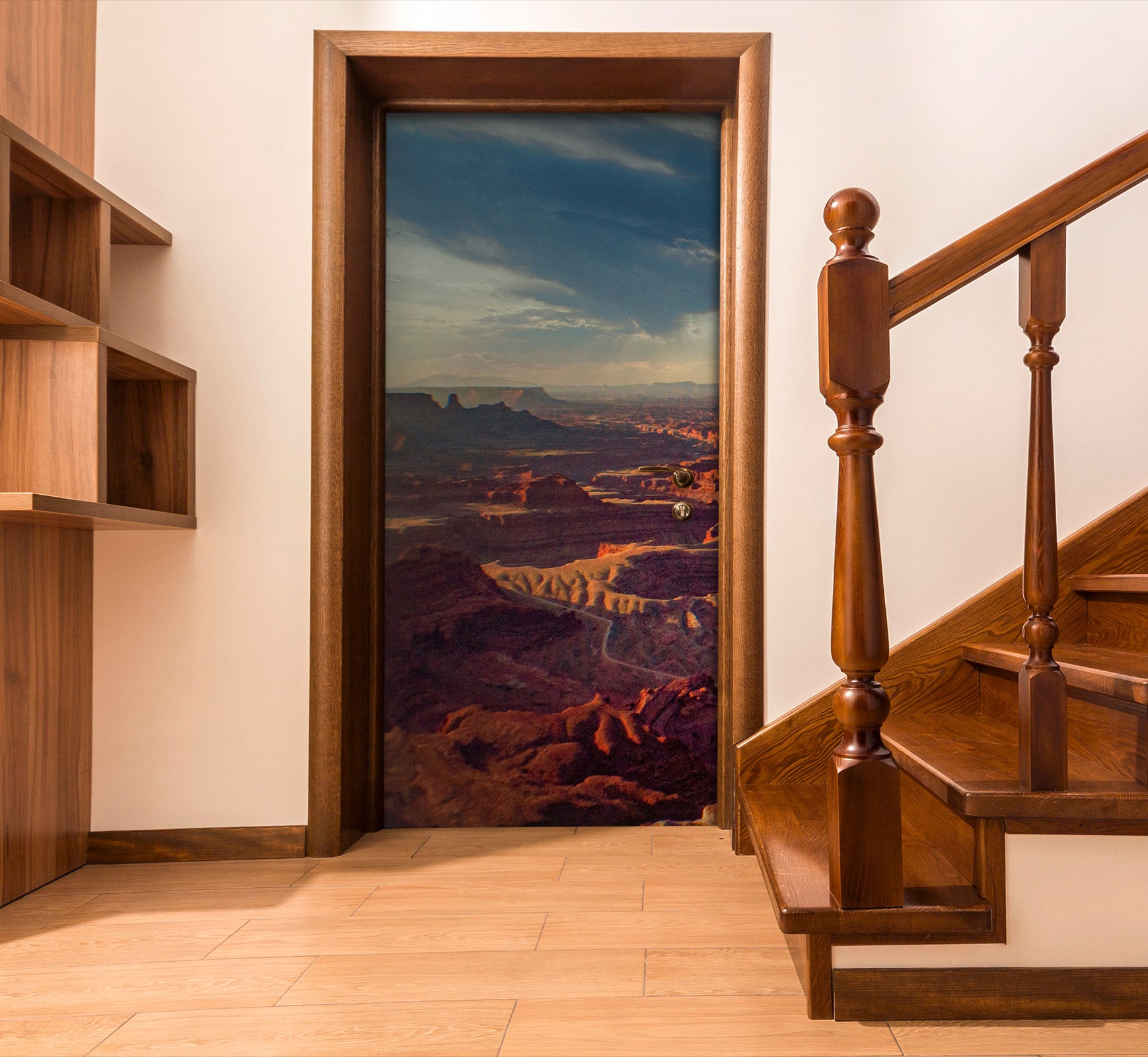 3D Rocky Mountains 107174 Beth Sheridan Door Mural