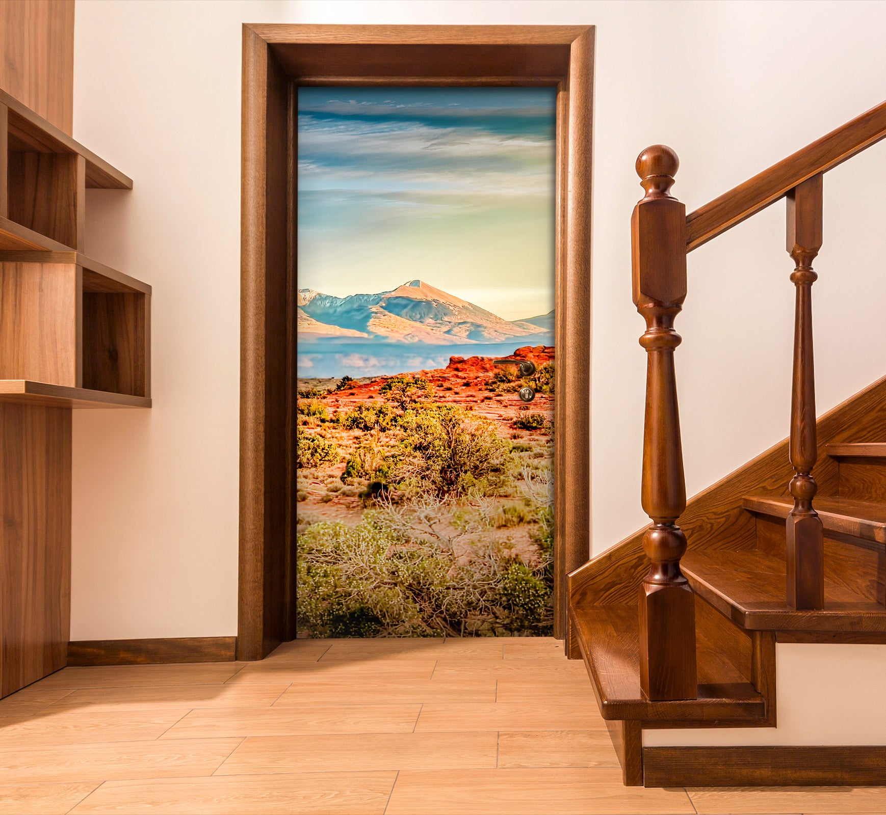 3D Meadow Stone Mountains 107162 Beth Sheridan Door Mural