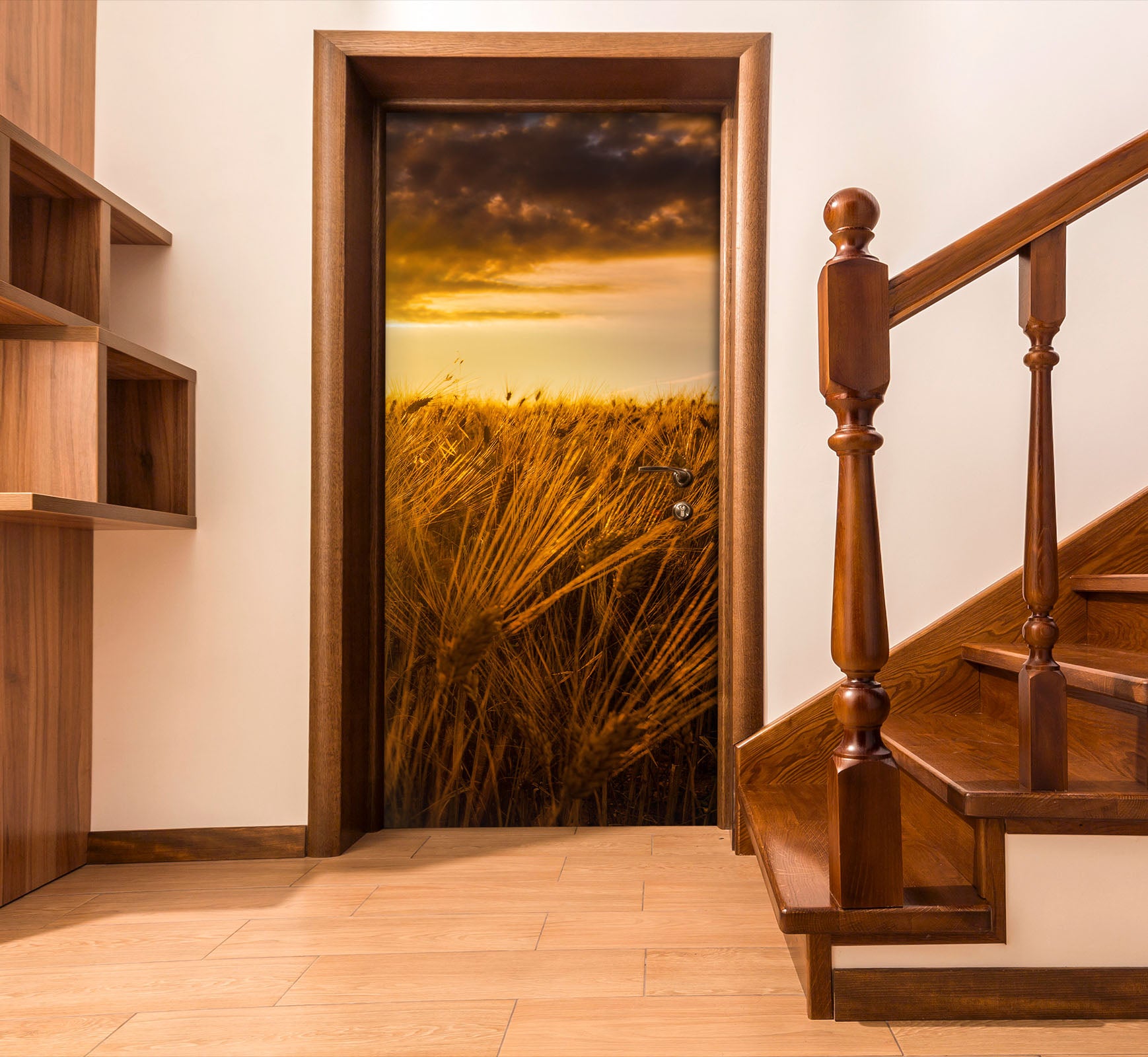 3D Wheat 114115 Marco Carmassi Door Mural