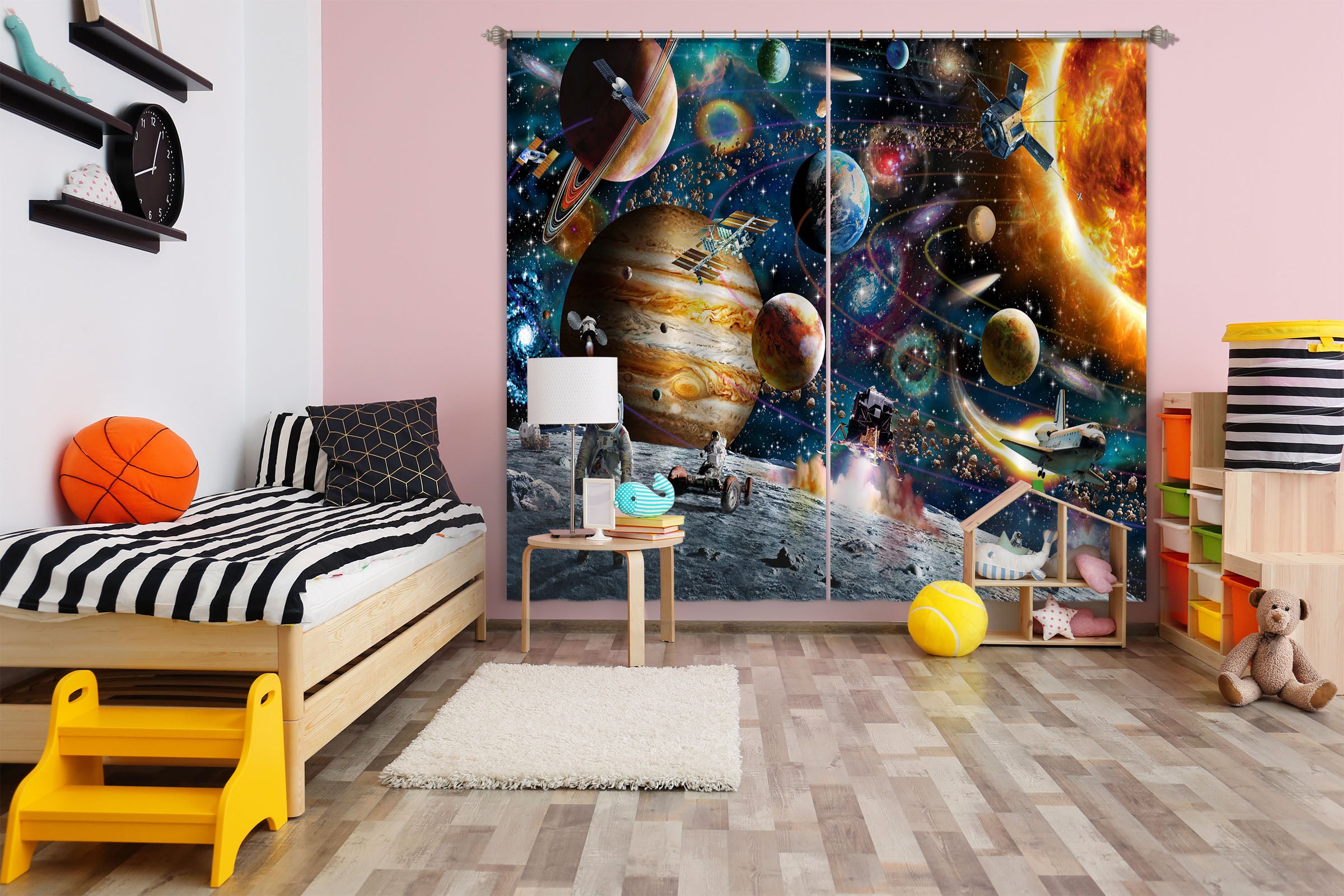 3D Space Odyssey 044 Adrian Chesterman Curtain Curtains Drapes