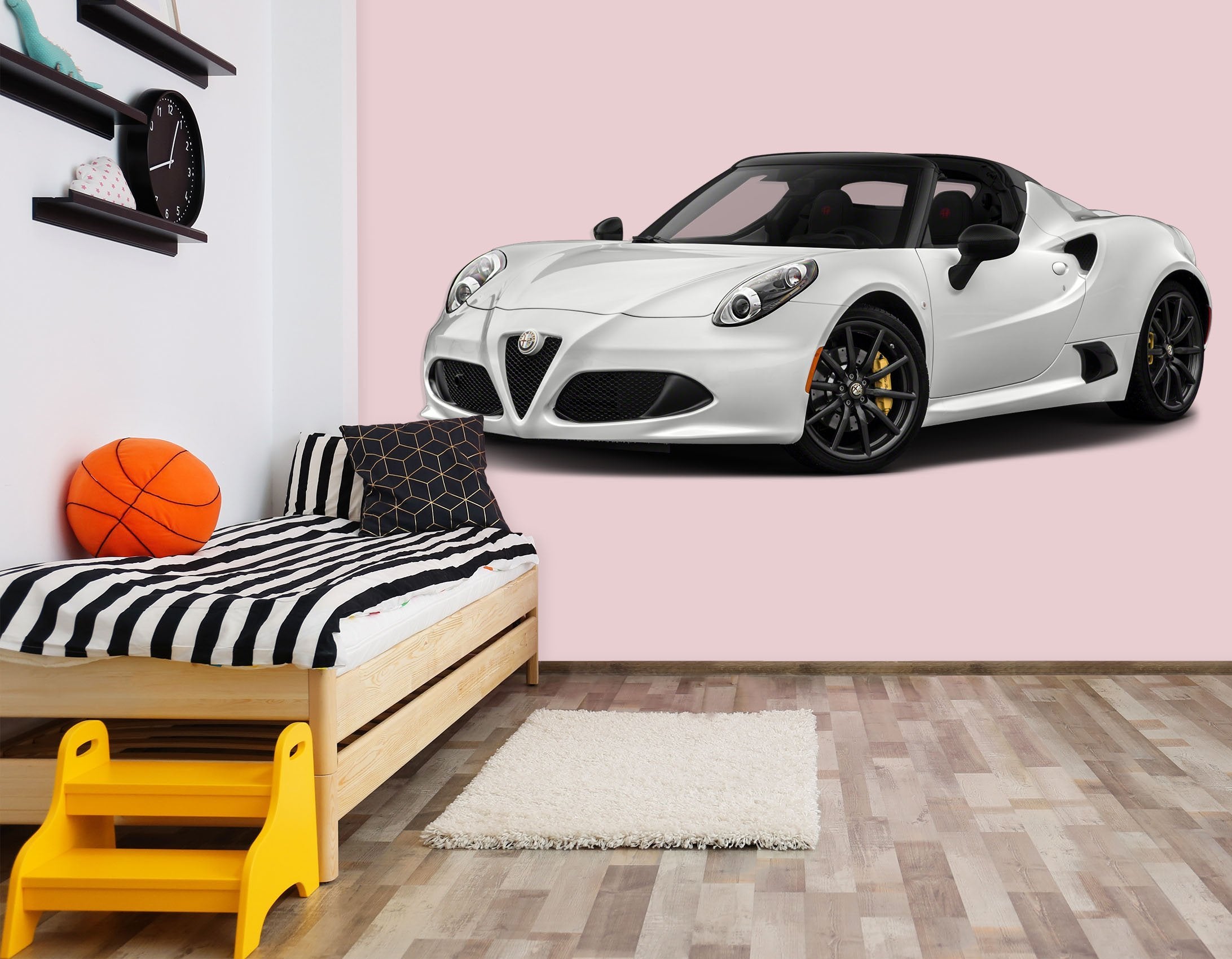 3D Alfa Romeo 4C Spider 180 Vehicles Wallpaper AJ Wallpaper