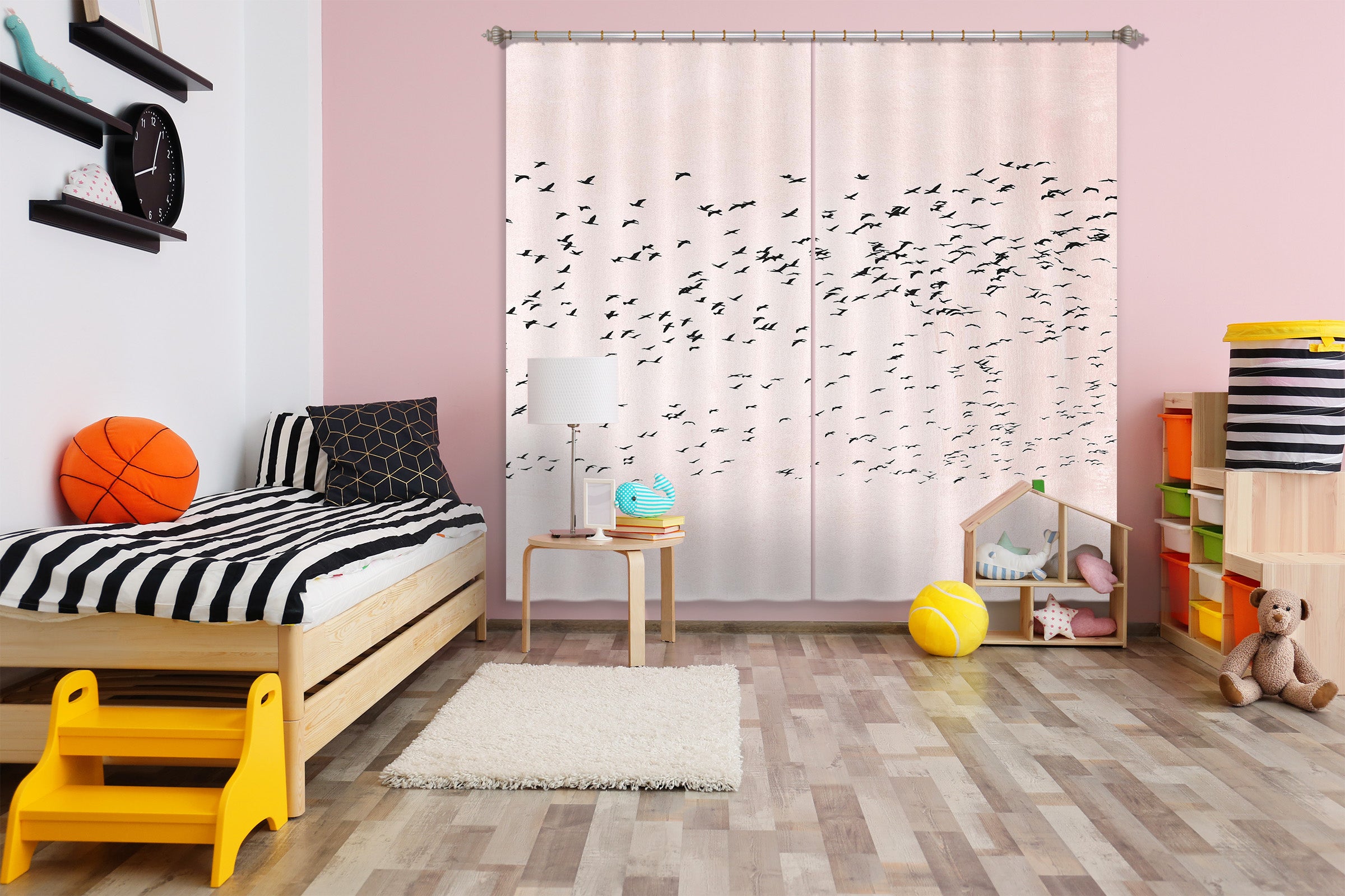 3D Moving On 048 Boris Draschoff Curtain Curtains Drapes