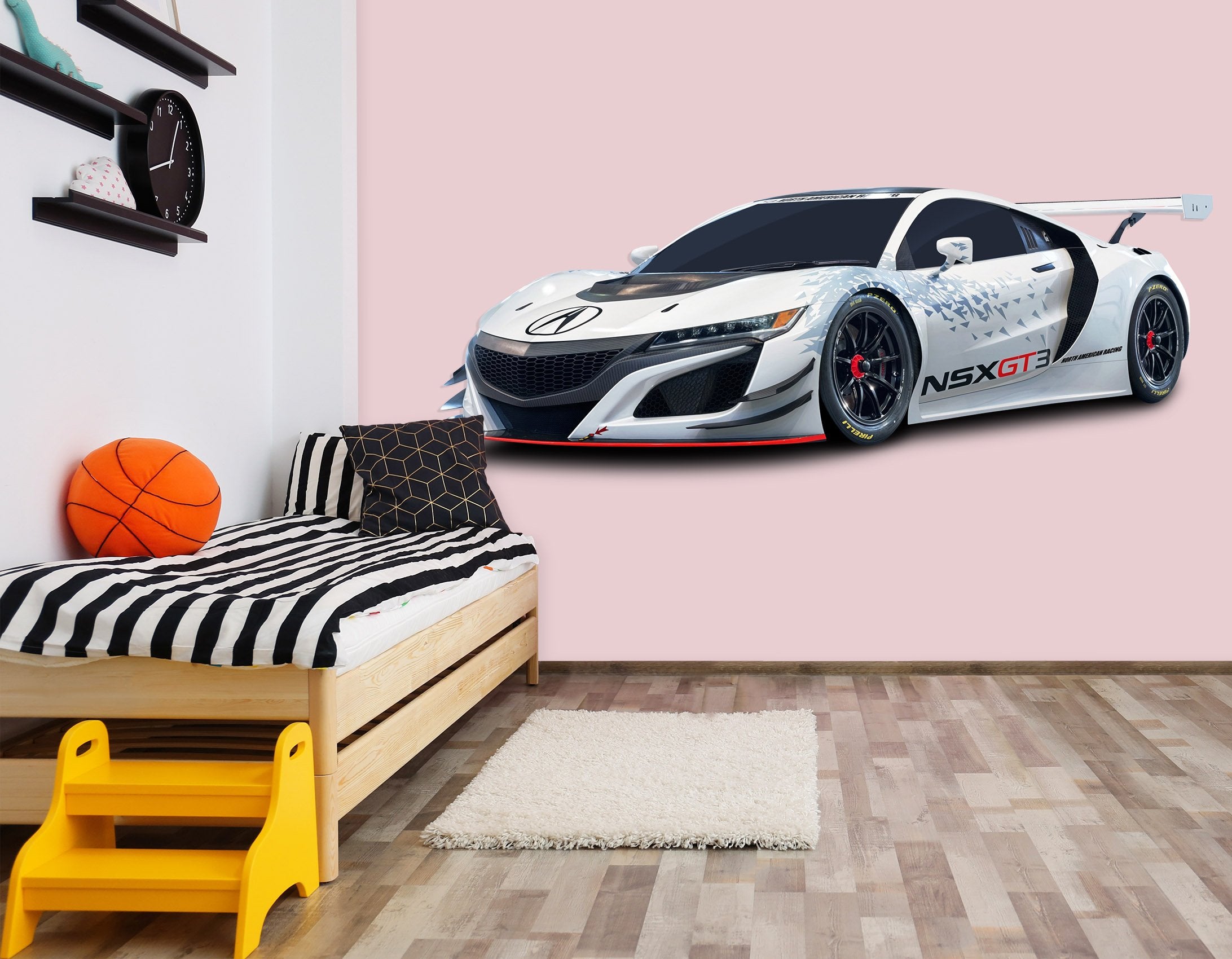 3D White Sedan 187 Vehicles Wallpaper AJ Wallpaper