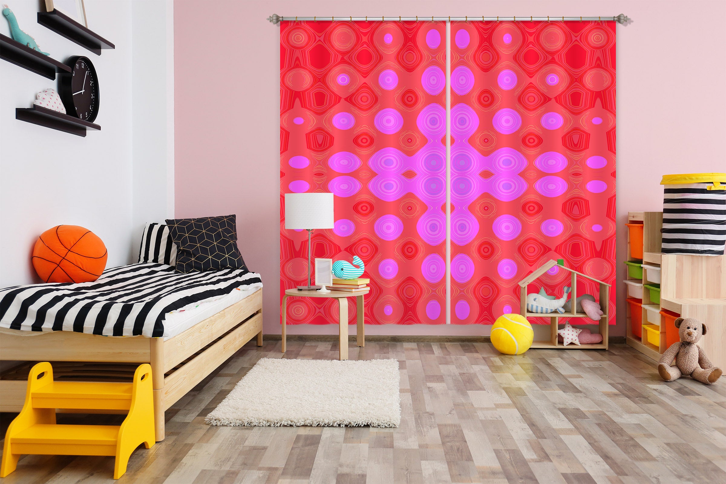 3D Color Pattern 71046 Shandra Smith Curtain Curtains Drapes