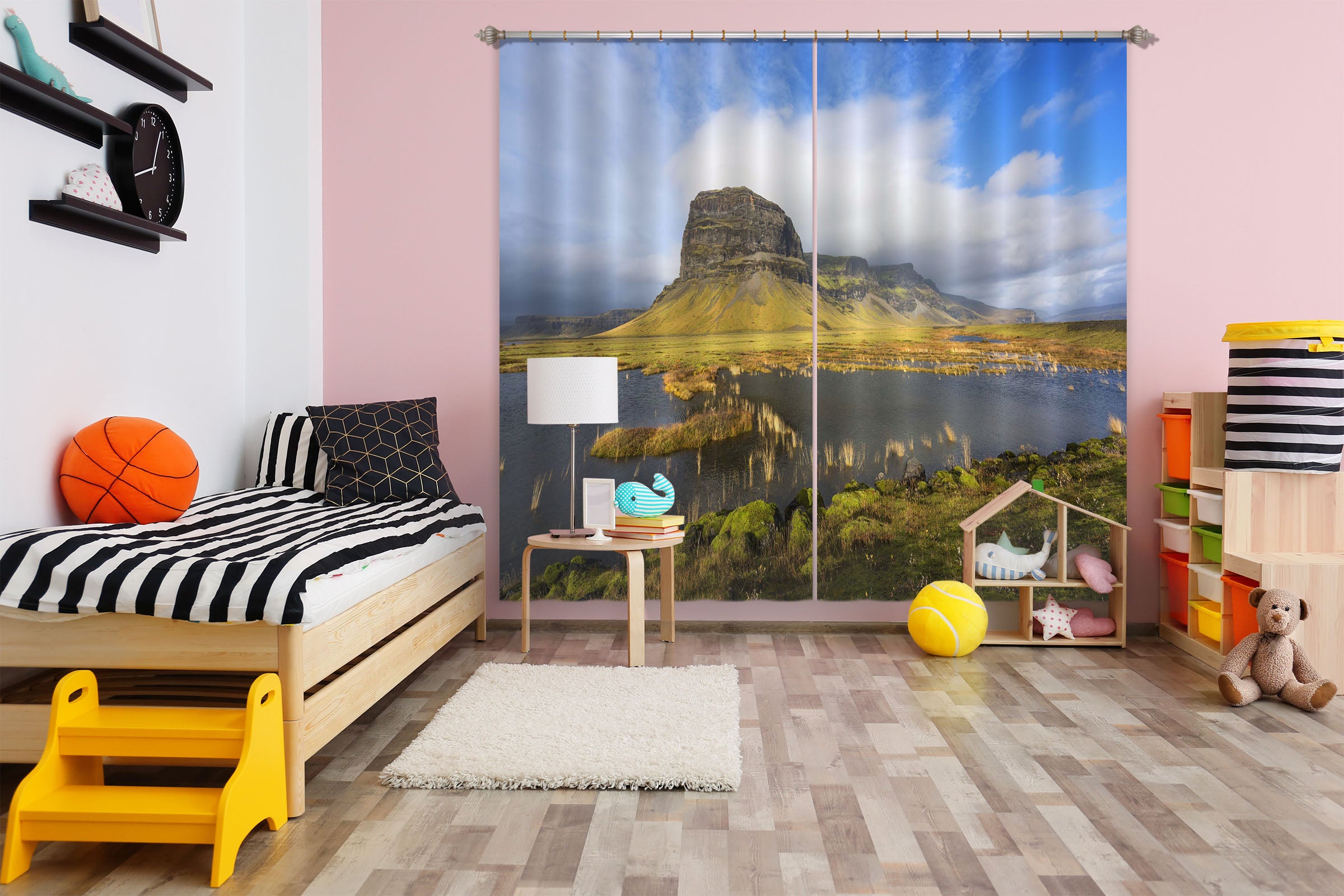 3D Sea Stones 120 Marco Carmassi Curtain Curtains Drapes