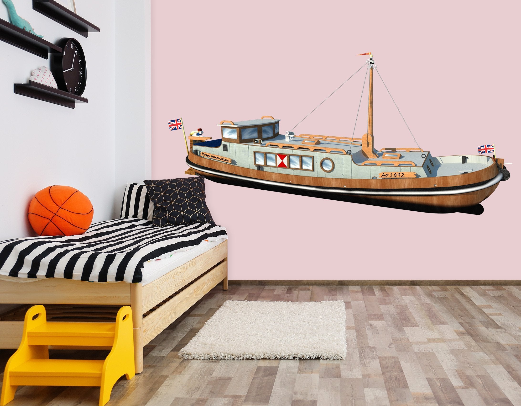 3D Mud Color Ship 143 Vehicles Wallpaper AJ Wallpaper