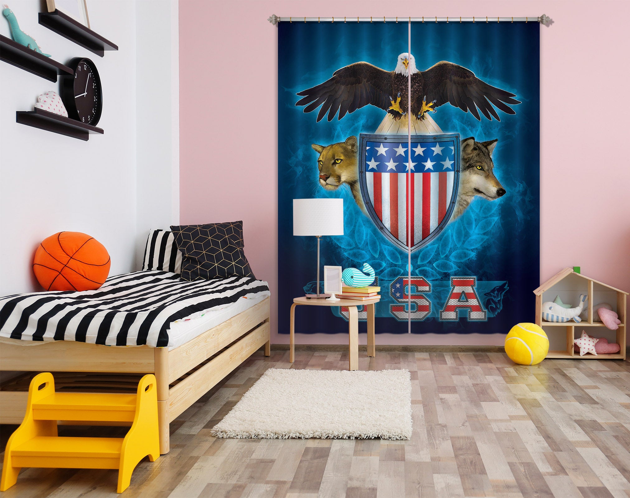 3D USA Trinity 089 Vincent Hie Curtain Curtains Drapes