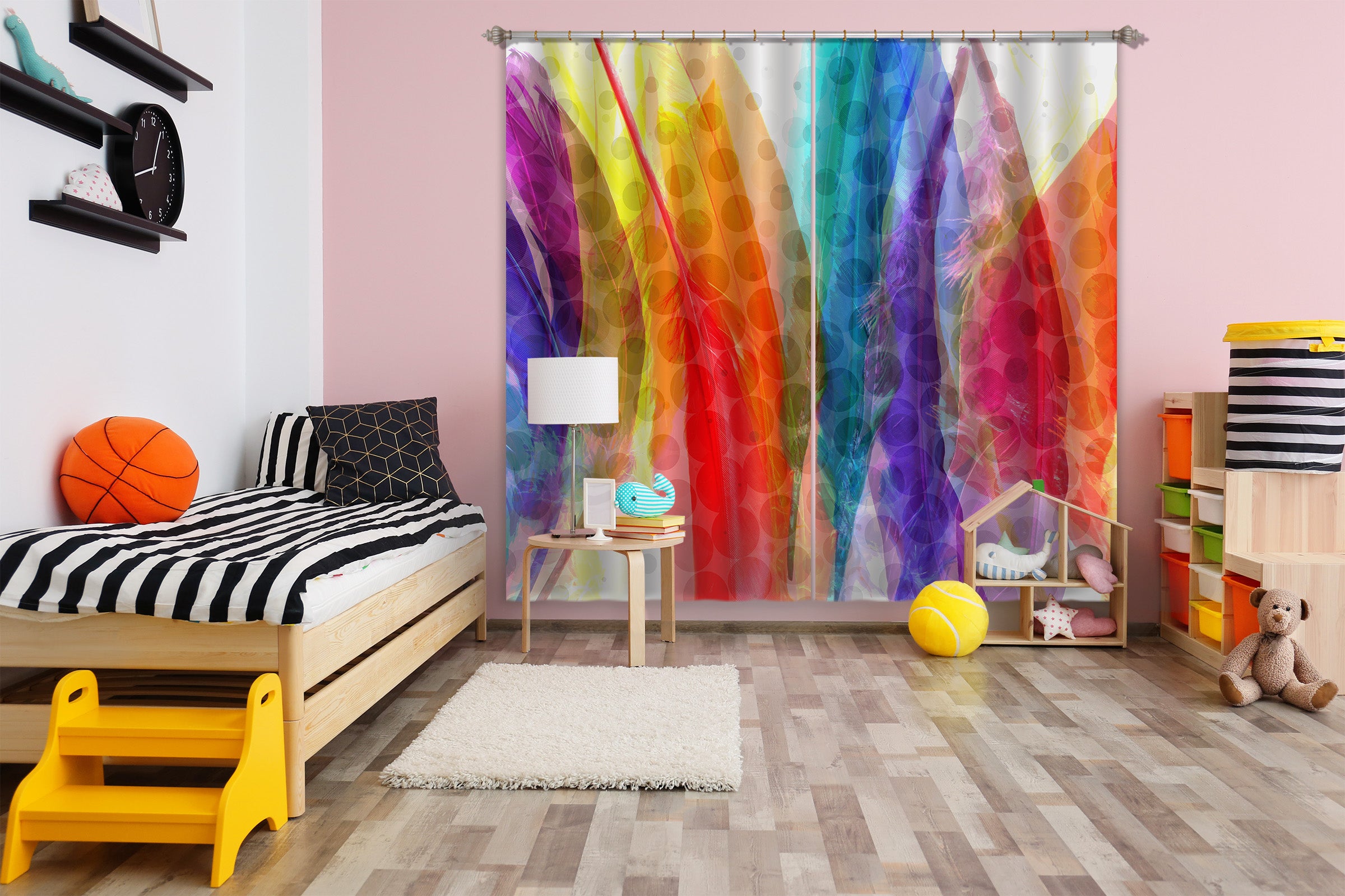 3D Happy Day 046 Shandra Smith Curtain Curtains Drapes