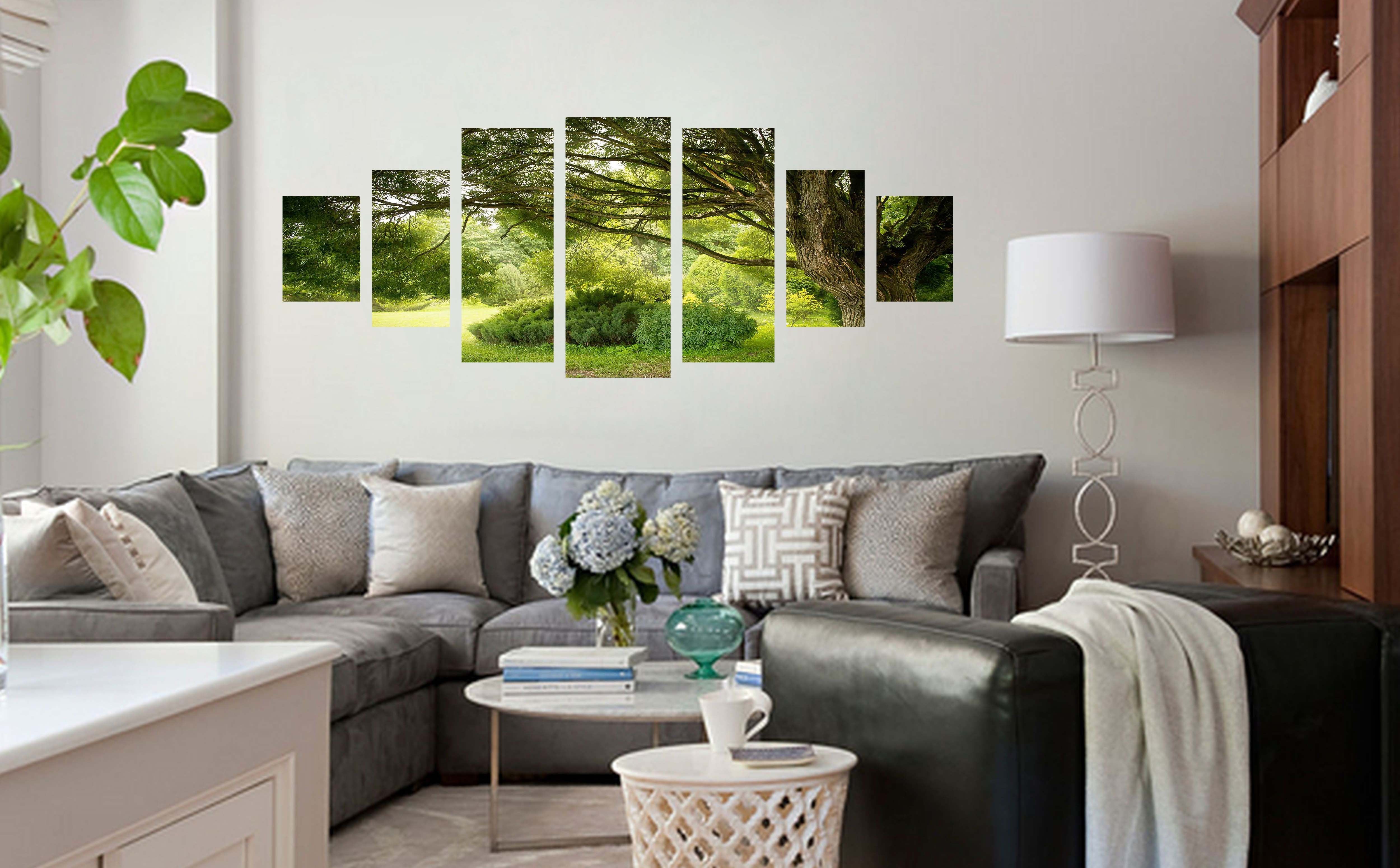 3D Giant Trees 099 Unframed Print Wallpaper Wallpaper AJ Wallpaper