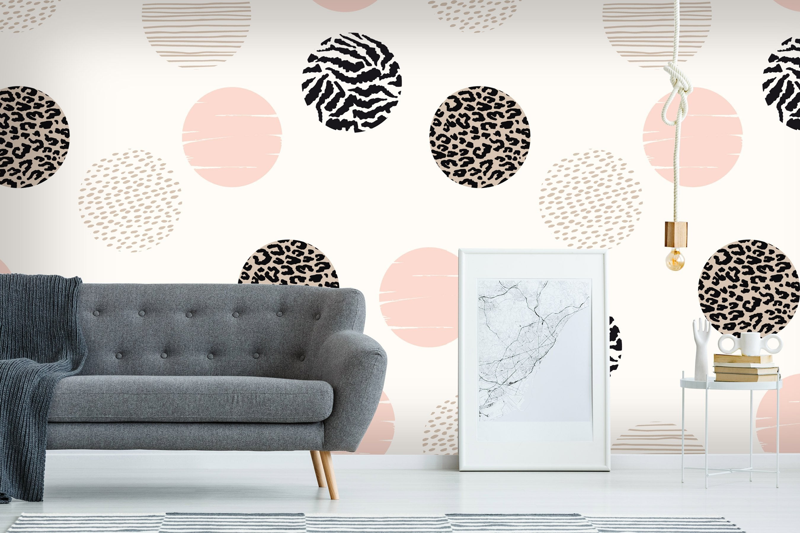 3D Circle Color 086 Wallpaper AJ Wallpaper